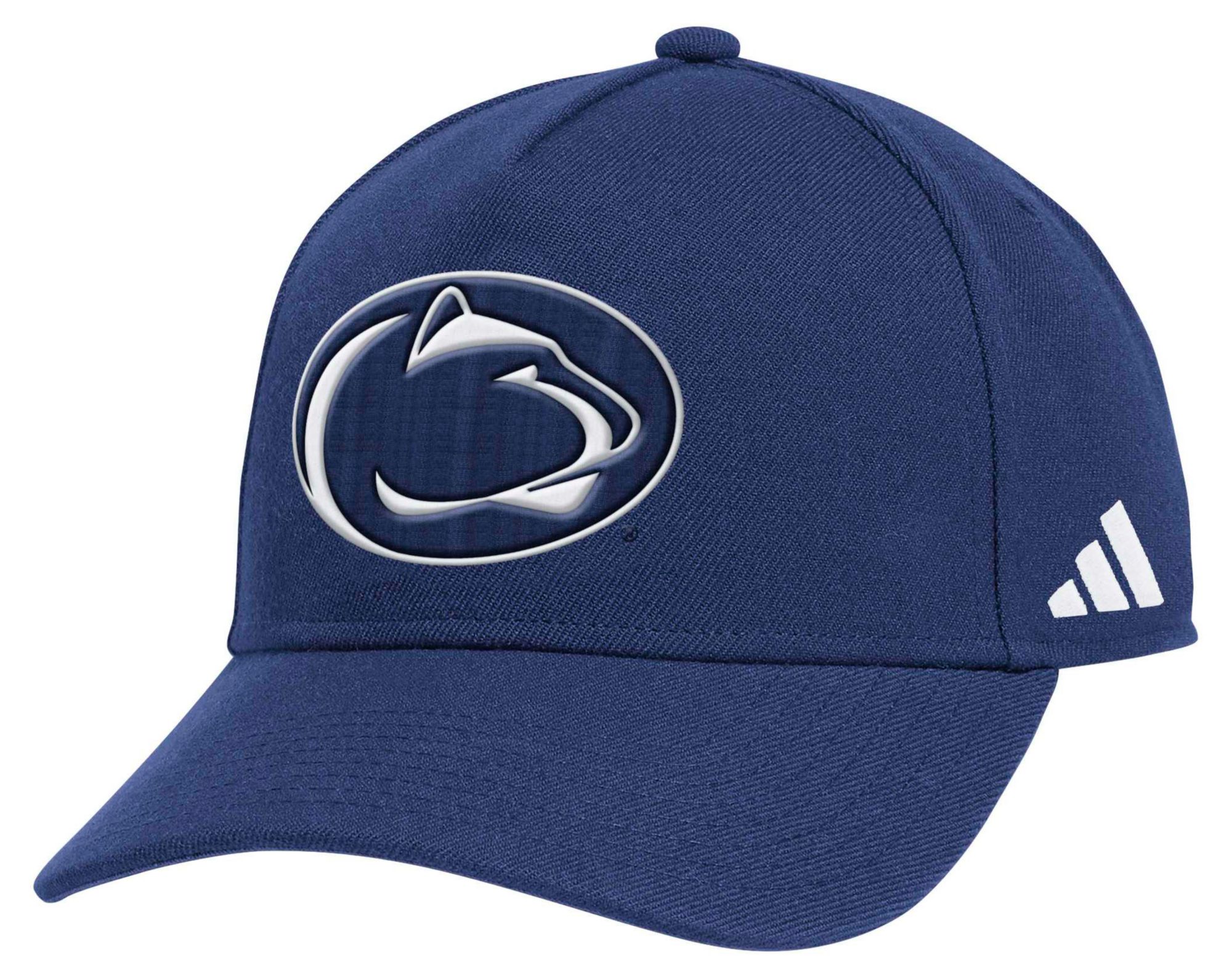 adidas Adult Penn State Nittany Lions Locker Room A-Frame Navy Adjustable Hat