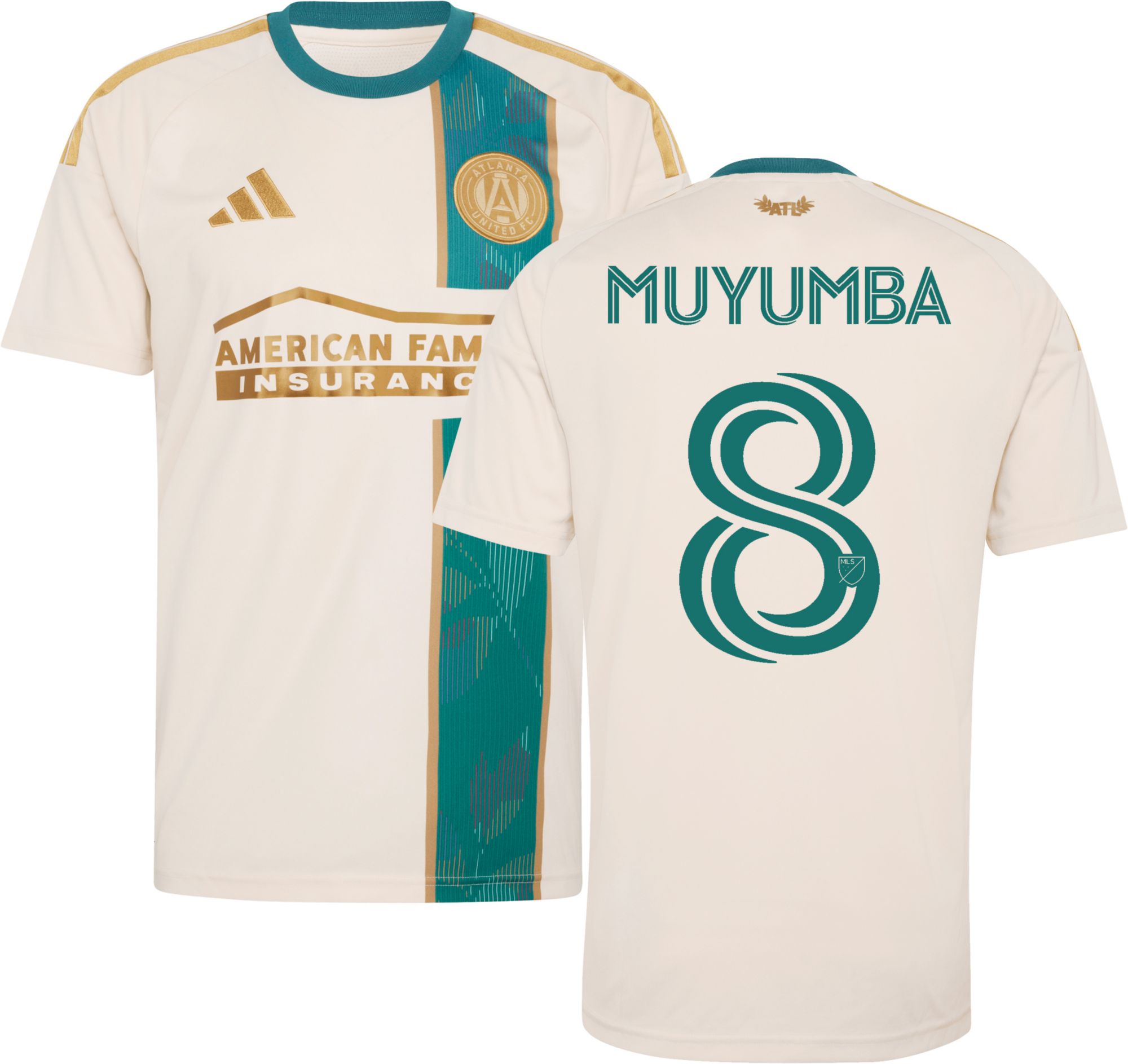 adidas Adult Atlanta United Tristan Muyumba 2026 Secondary Replica Jersey