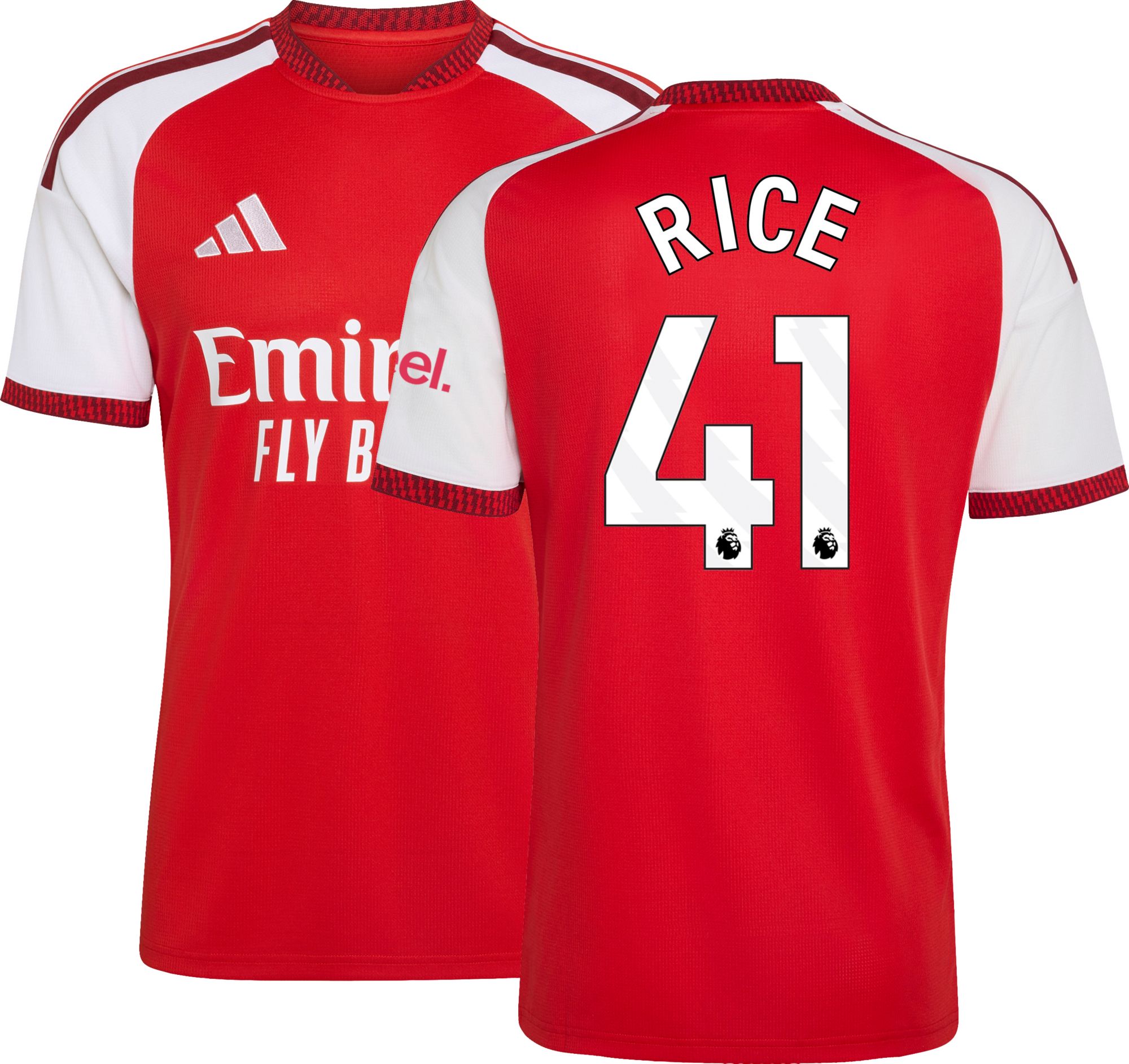 adidas Adult Arsenal 2026 Declan Rice Home Replica Jersey