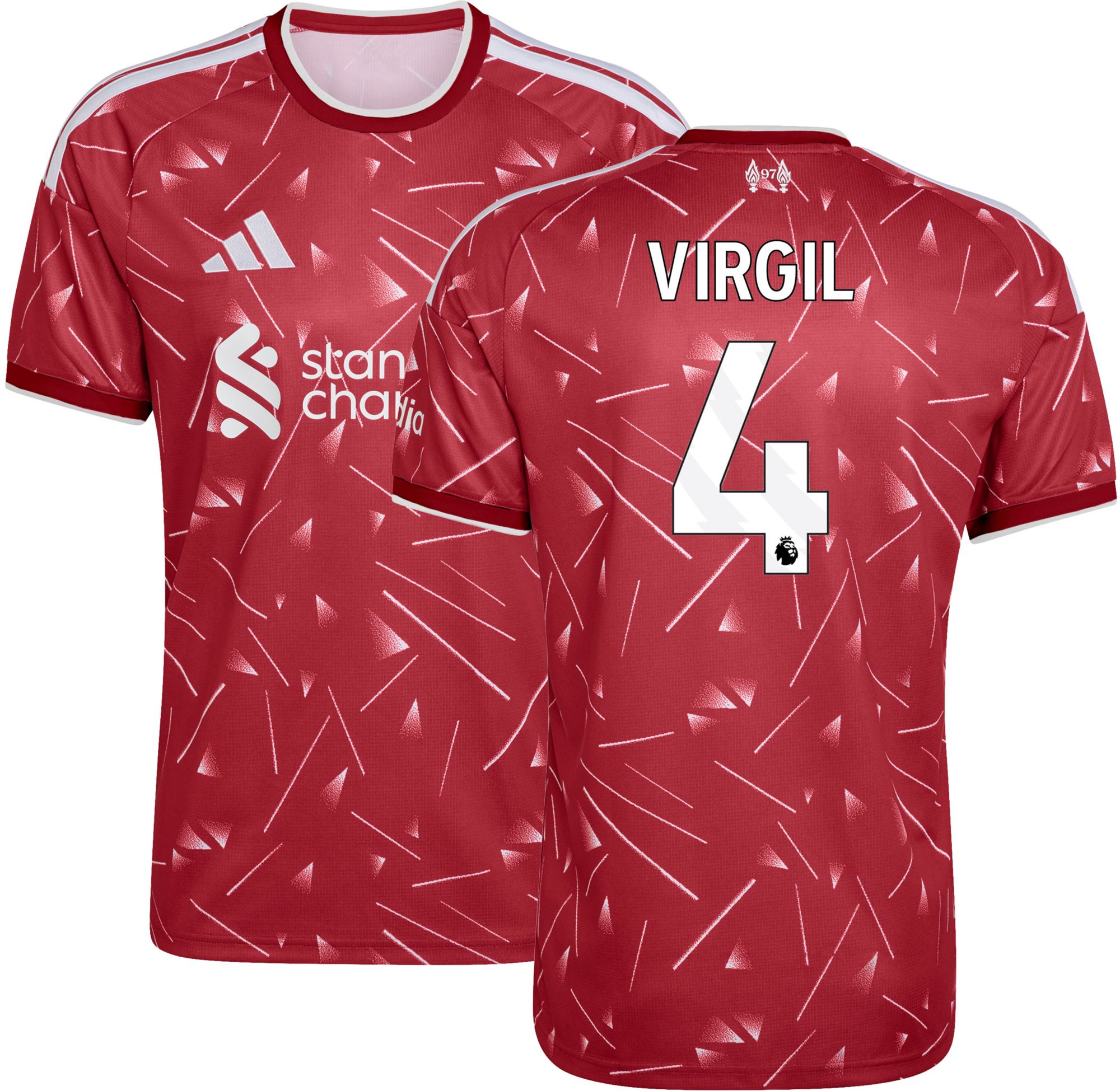 adidas Adult Liverpool Virgil Van Djik 2026 Home Replica Jersey