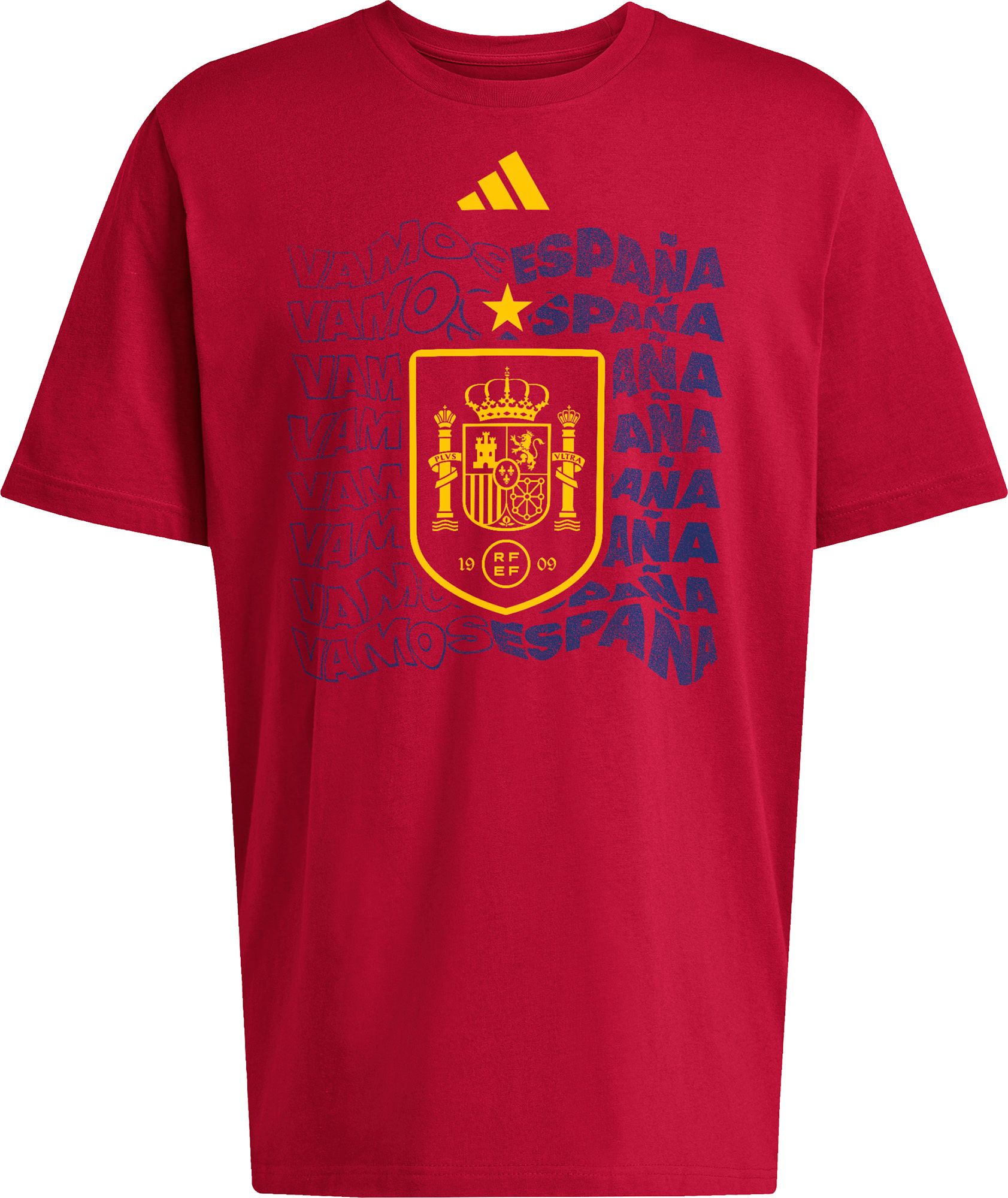 adidas Adult Spain Red Graphic T-Shirt