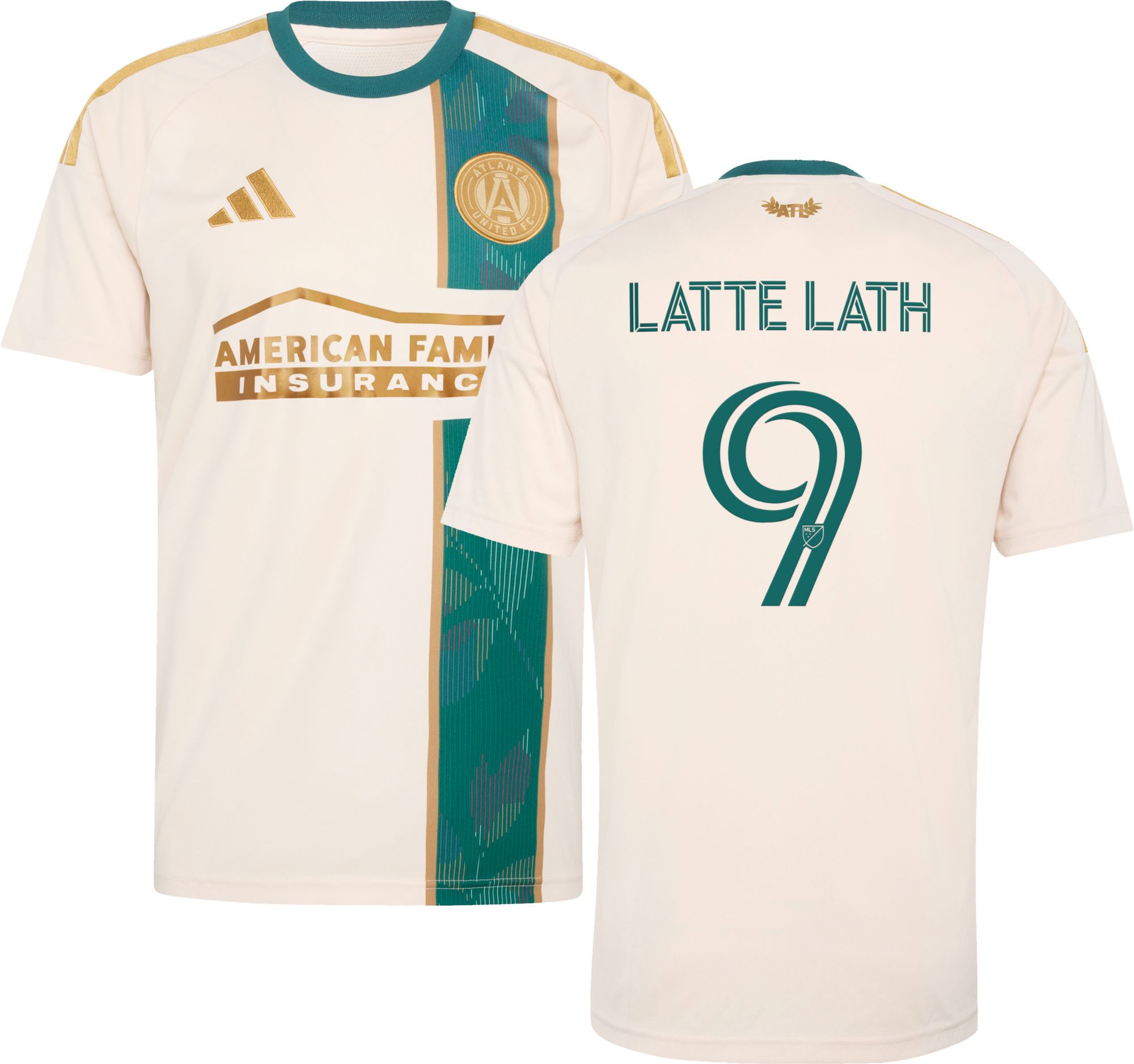 adidas Adult Atlanta United Emmanuel Latte Lath 2026 Secondary Replica Jersey