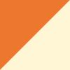 Dusky Orange/Tangerine/White