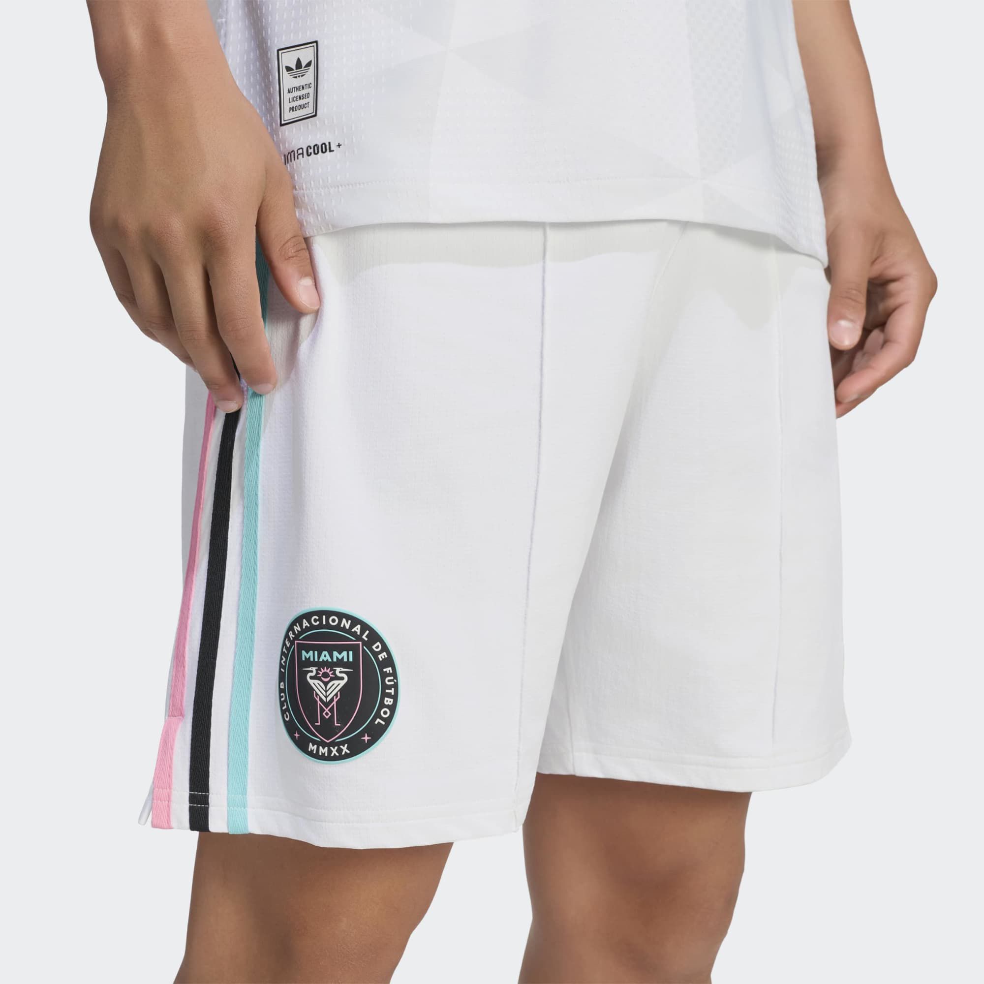 adidas Adult Inter Miami CF White 2026 Third Authentic Shorts