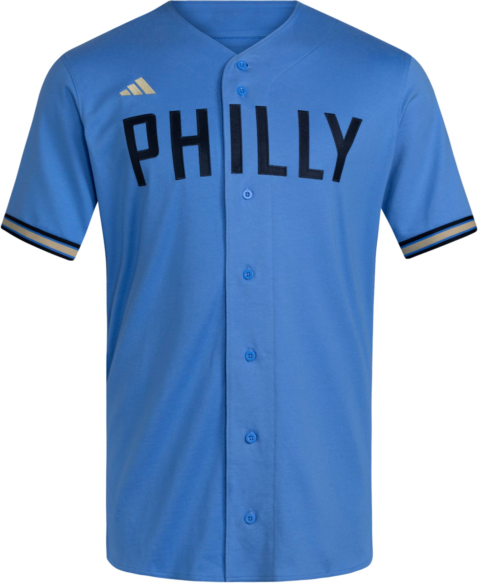 adidas Adult Philadelphia Union Blue 2026 Baseball Jersey
