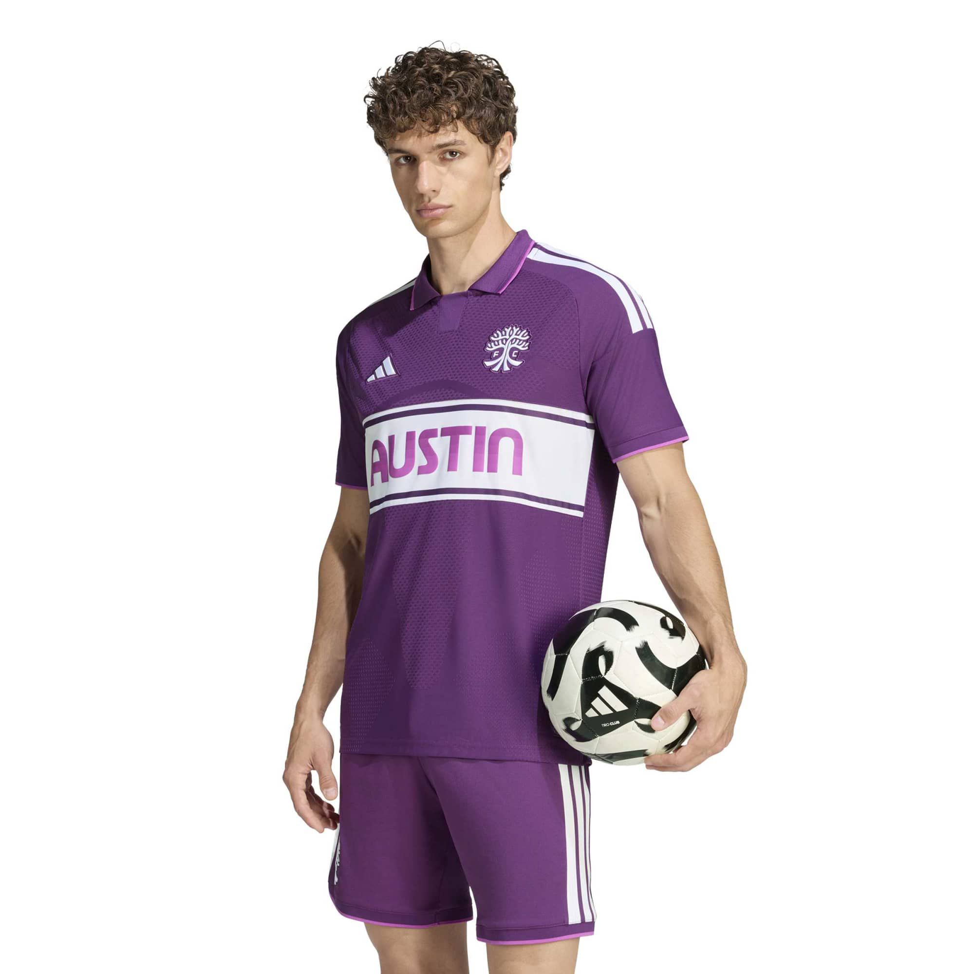 adidas Adult Austin FC Purple 2026 Third Authentic Jersey