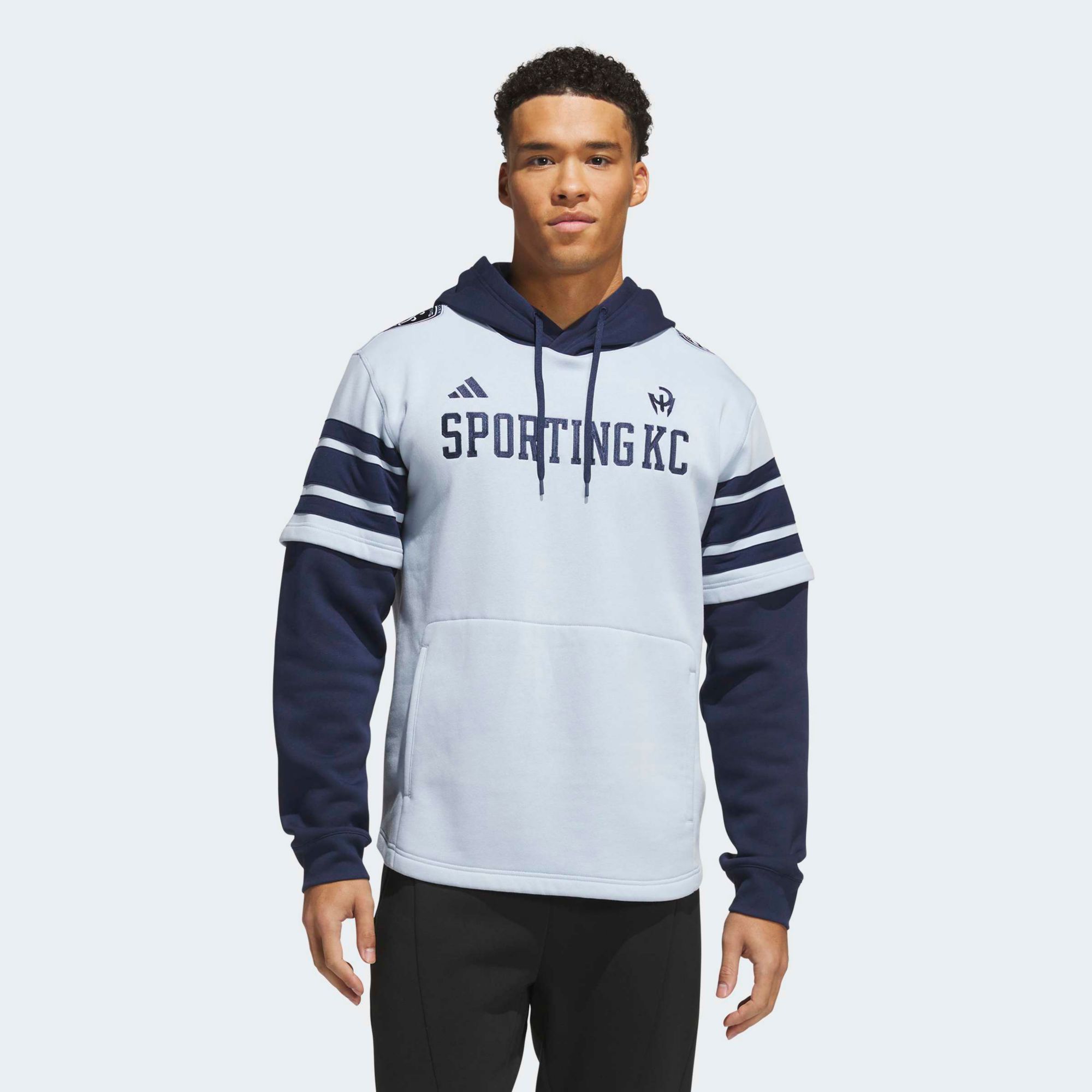 adidas Adult Sporting Kansas City Blue 2026 Hoodie