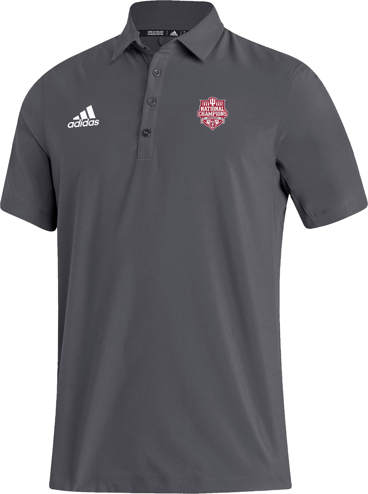 adidas Adult Indiana Hoosiers Stadium 2025-26 CFP National Champions Polo