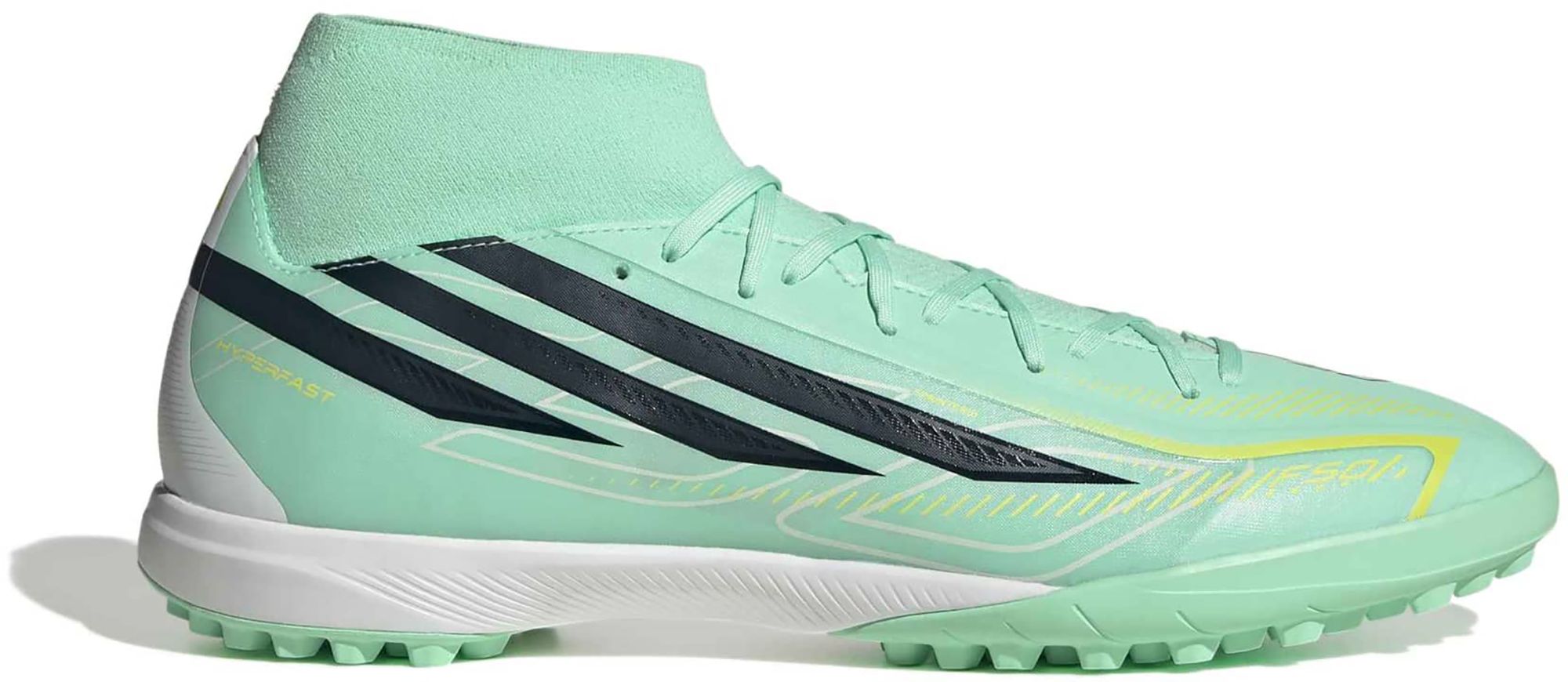 adidas F50 Hyperfast League Mid Turf Soccer Cleats