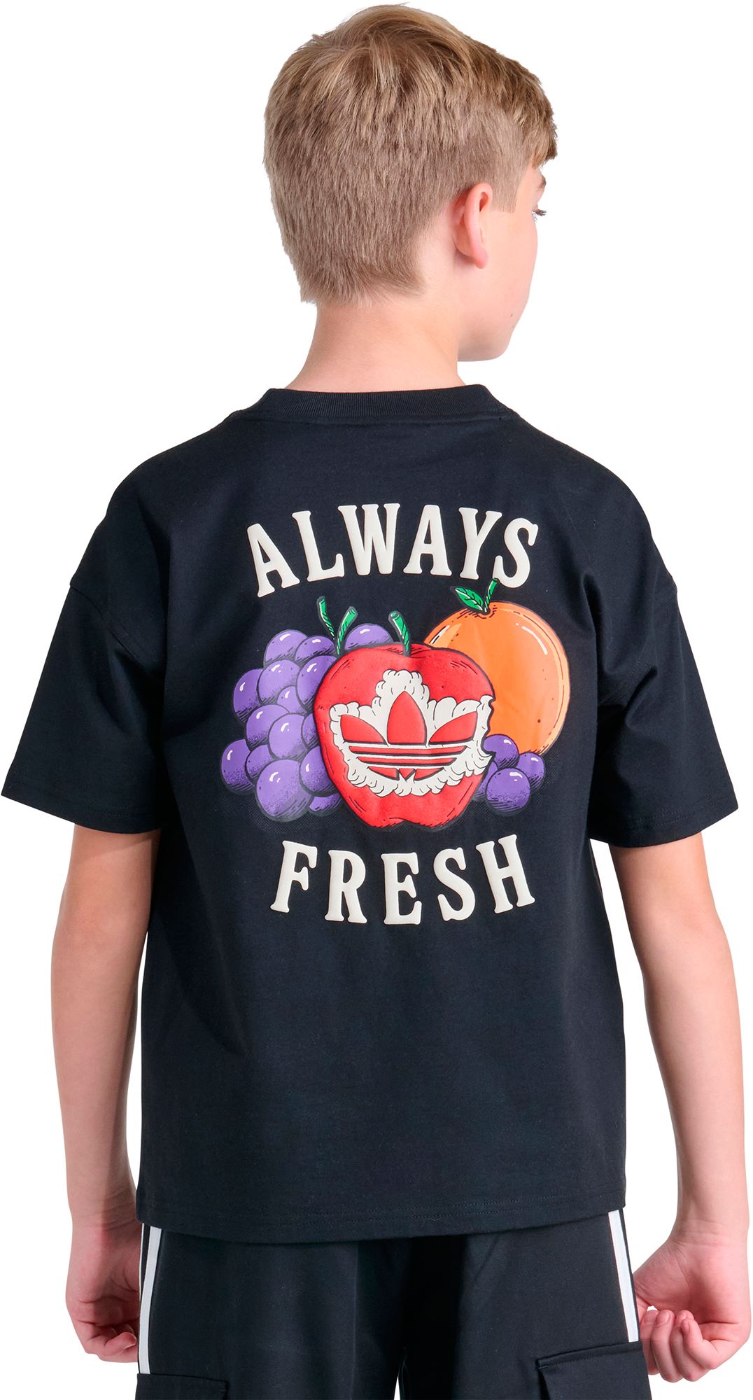 adidas Boys' Originals "Always Fresh" Fruit Graphic Tee