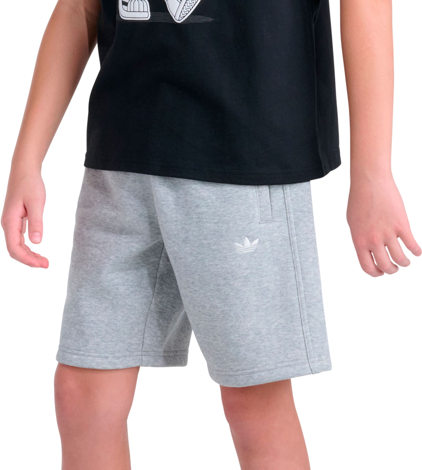 adidas Boys' Originals Essentials Heather Fleece Short