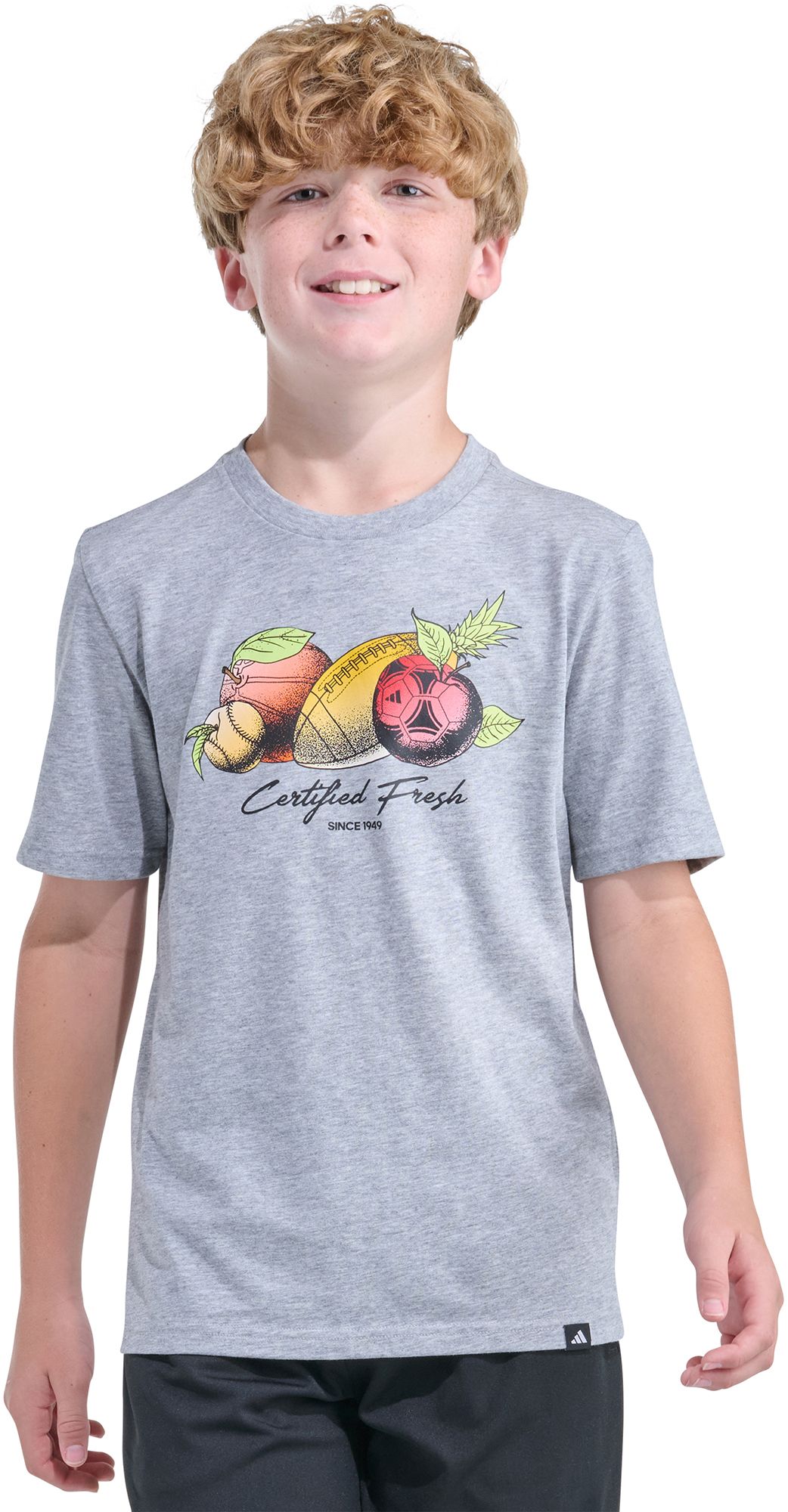 adidas Boys' Fresh Fruit Graphic Tee