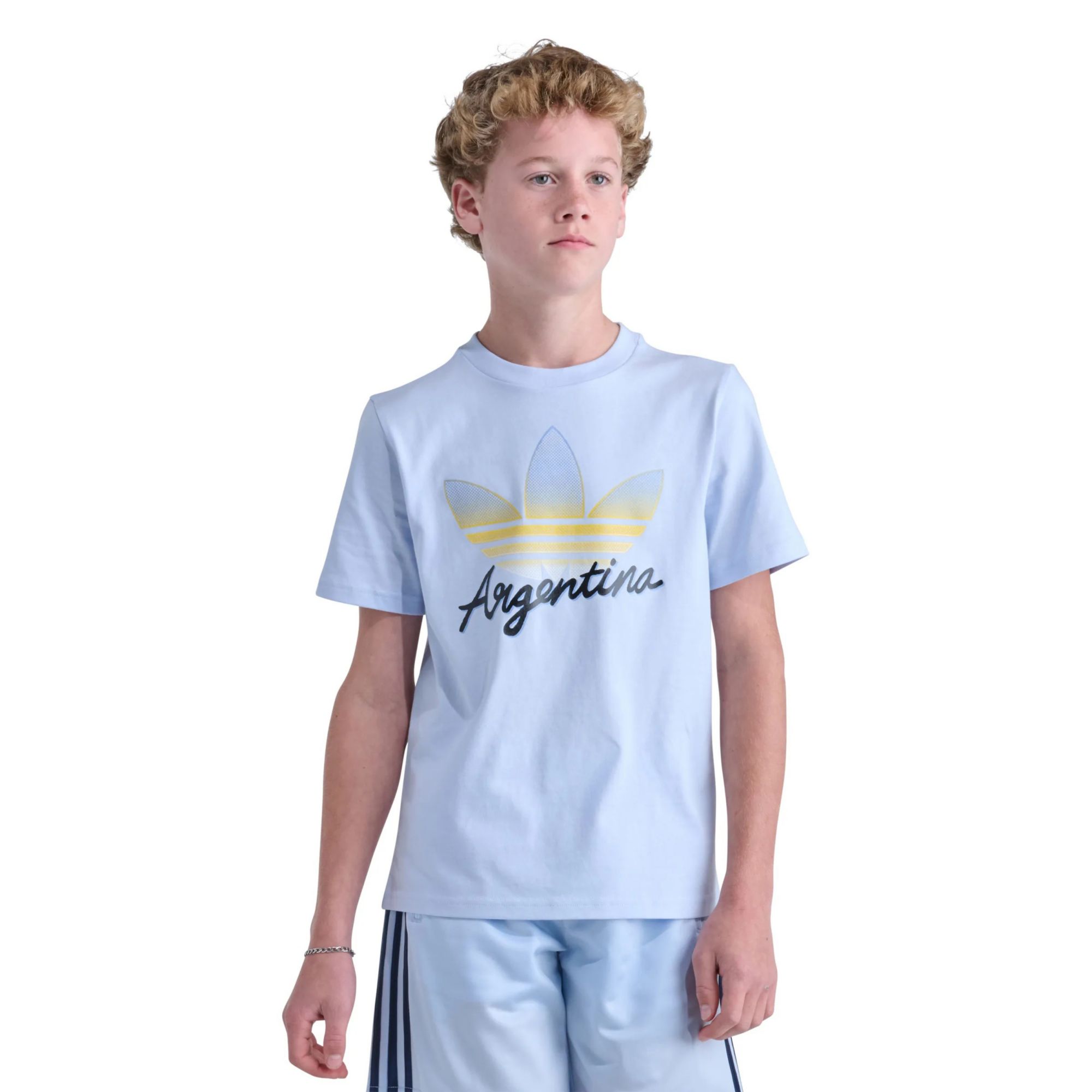 adidas Originals Kids' Trefoil World Cup Tee