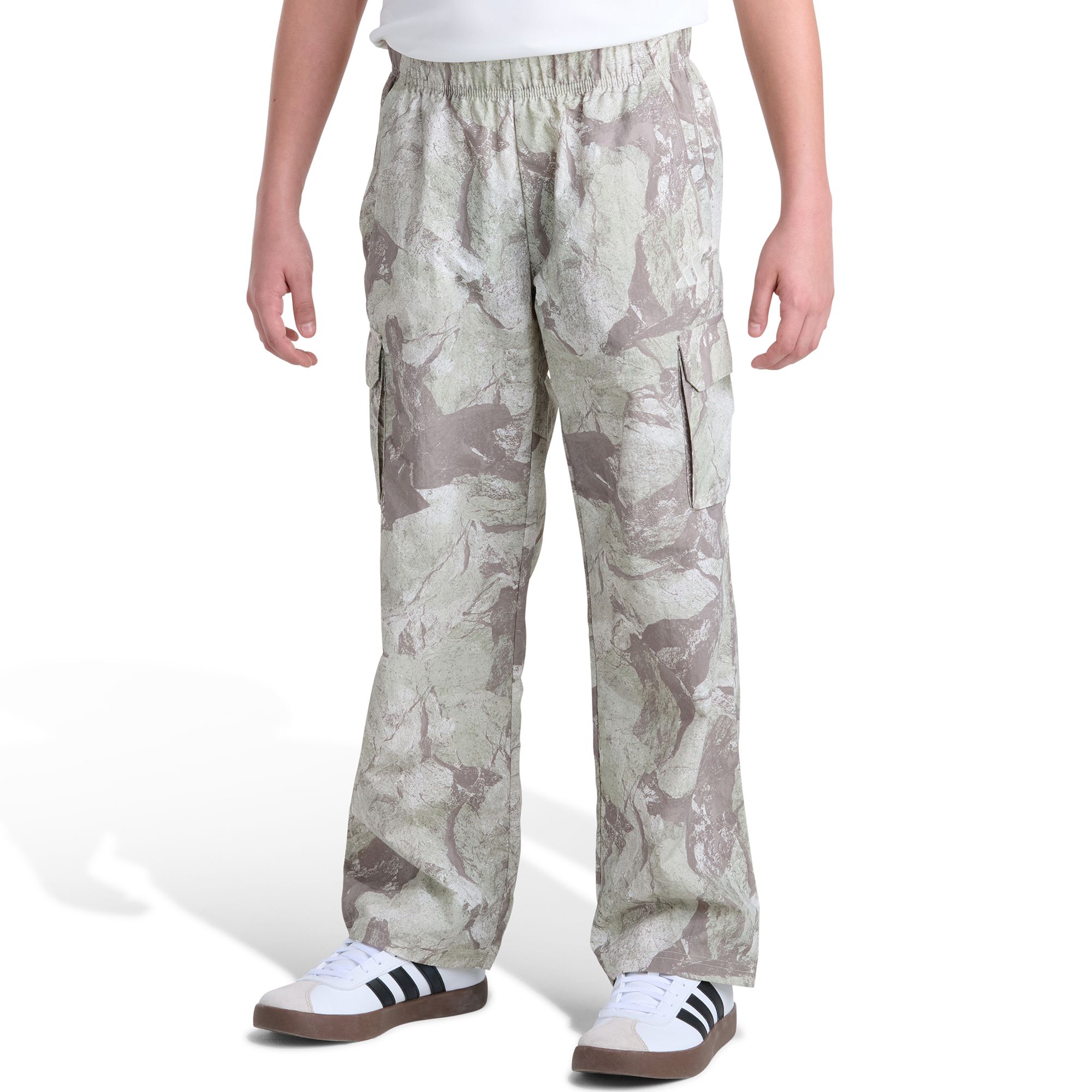 adidas Boys' Rock Camo Woven Cargo Pant - Multi