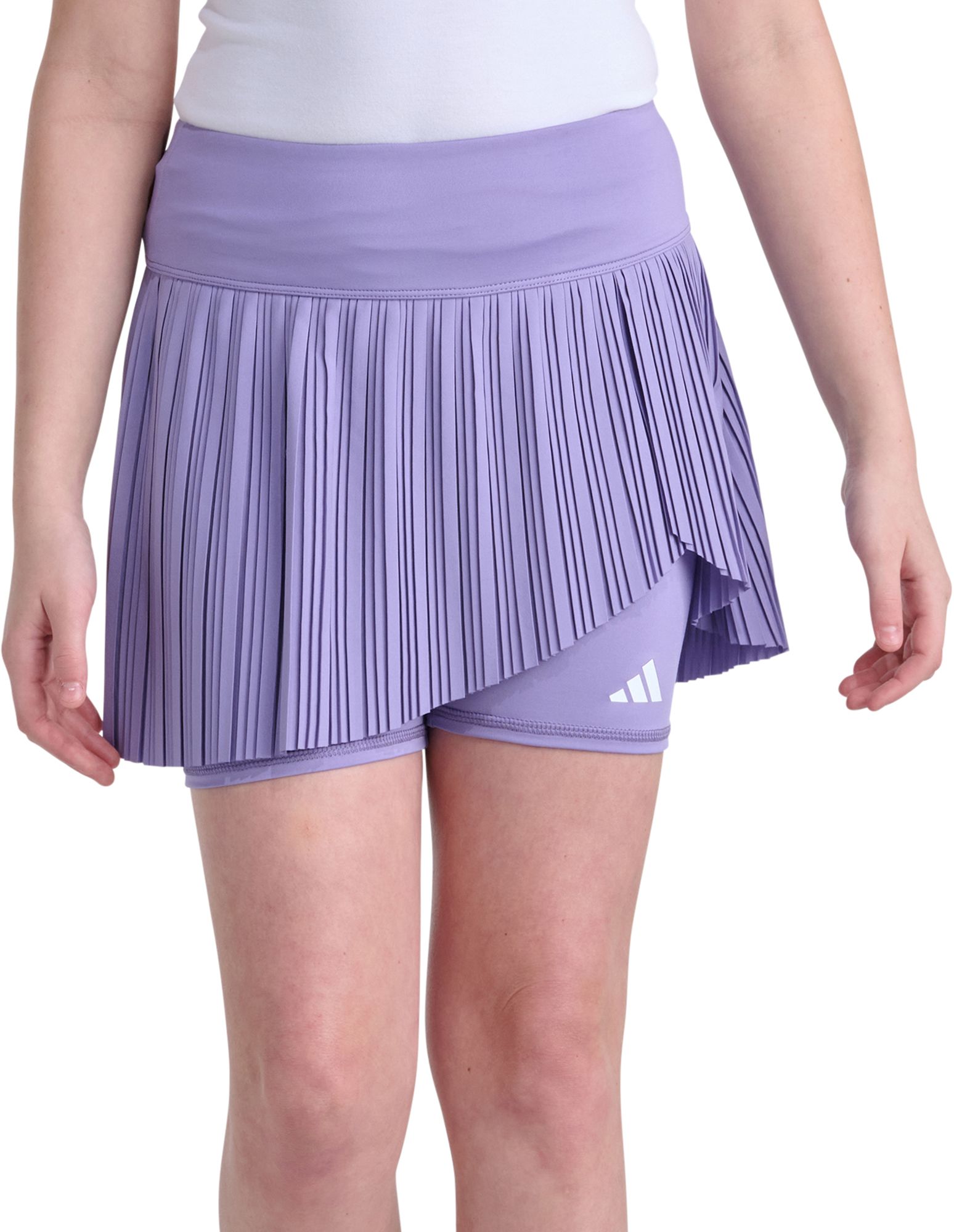 adidas Girls' Woven Pleated Skort