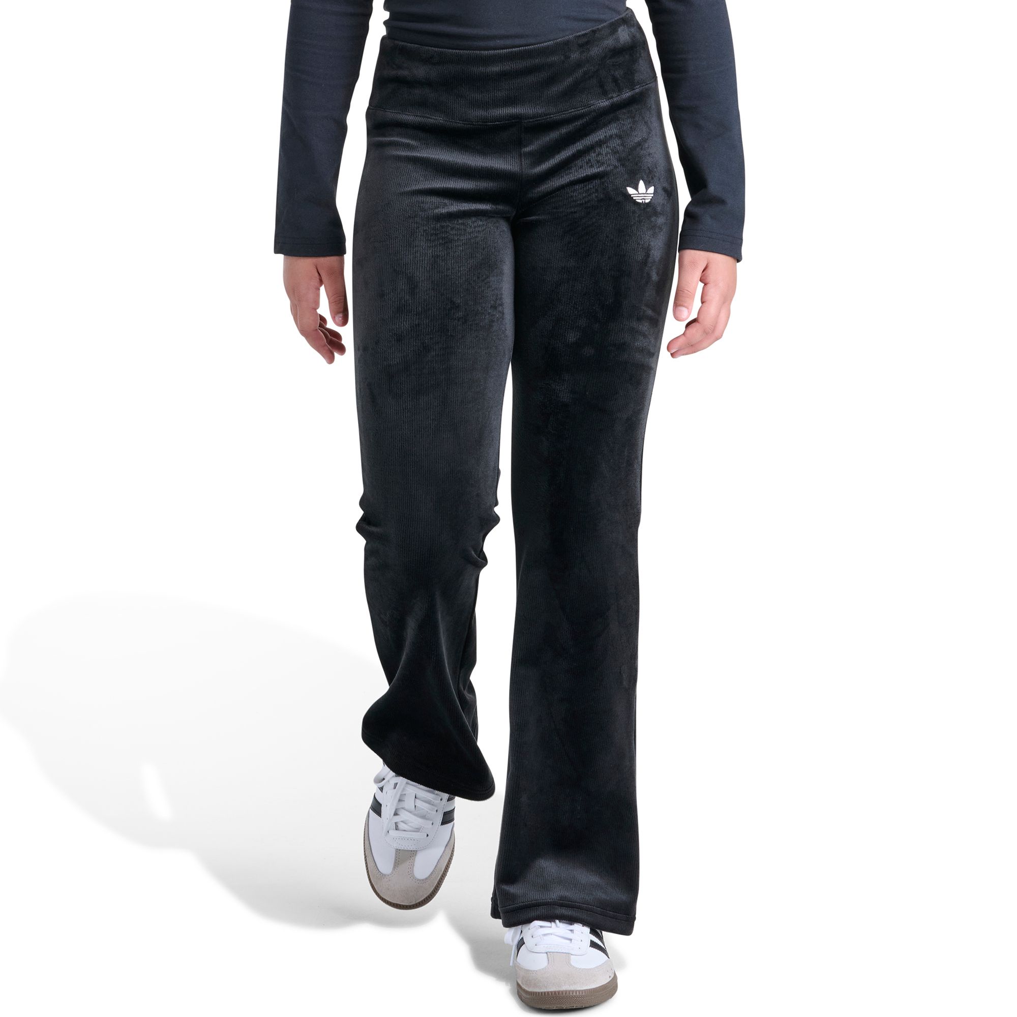 adidas Originals Rib Velour Flare Pant