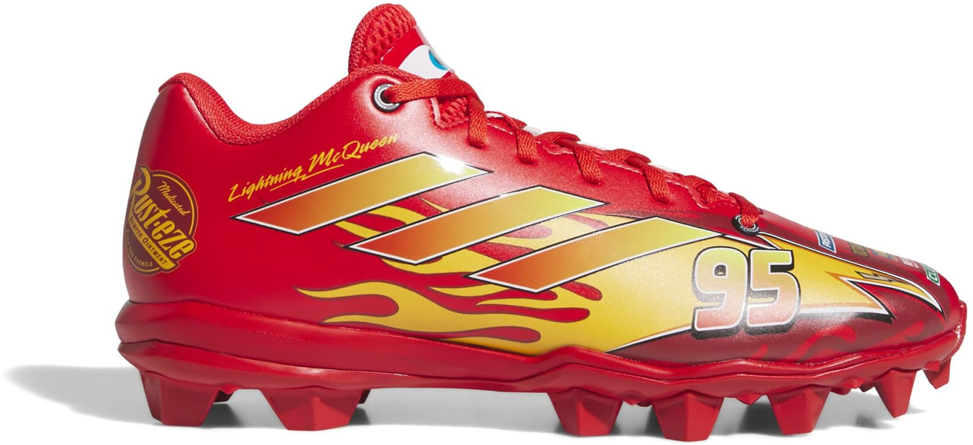 adidas x Pixar Cars Men's adizero Impact 2.0 Lightning McQueen RM Baseball Cleats
