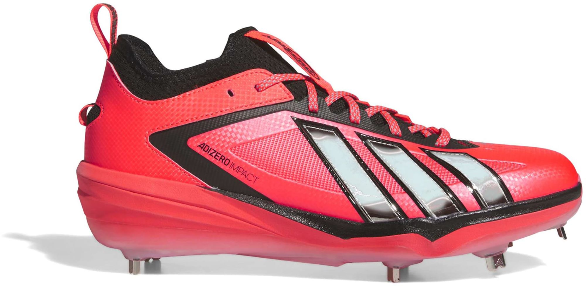 adidas Men's adizero Impact 3.0 Racing Team Metal Baseball Cleats