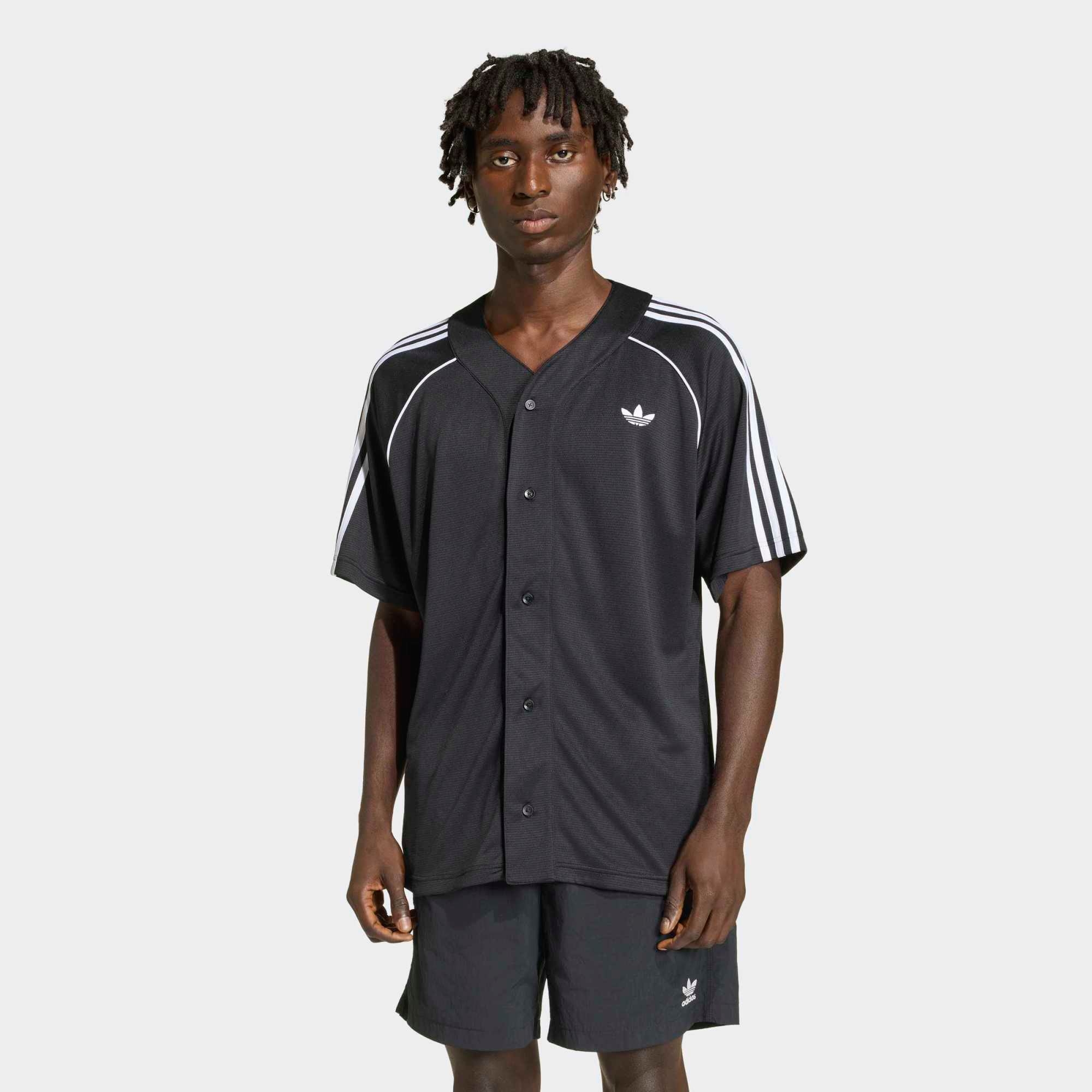 adidas Men's Adicolor Baseball Jersey