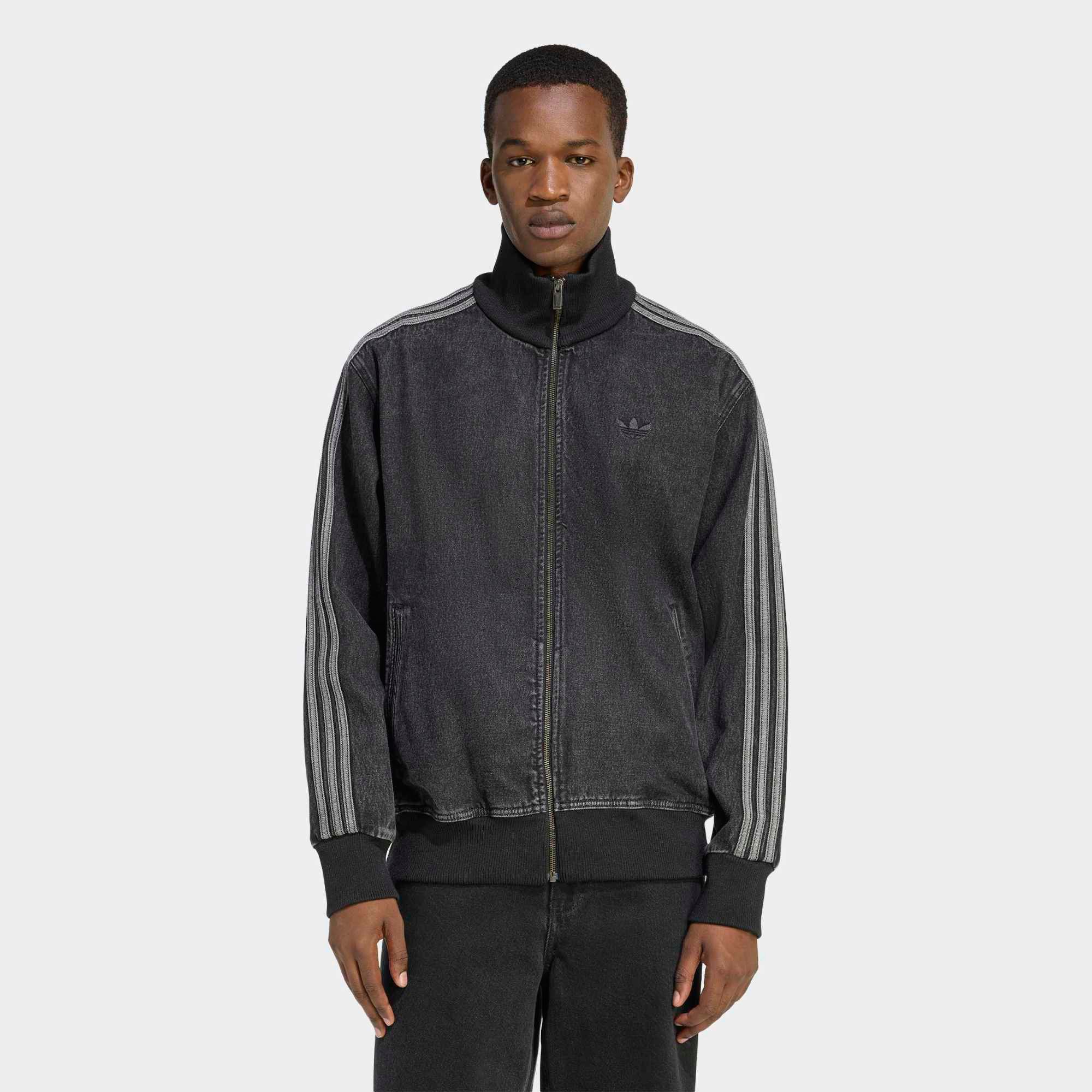 adidas Originals Men's Denim Firebird Jacket