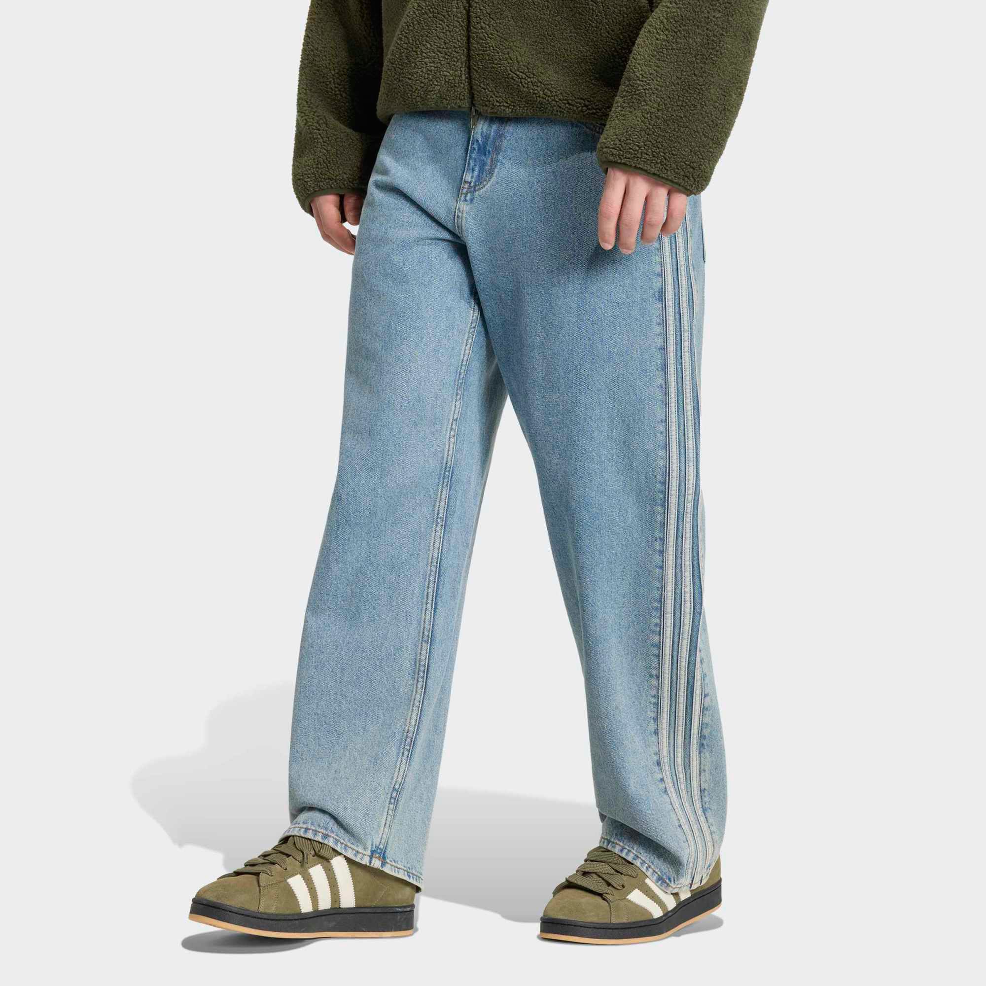 adidas Originals Men's Denim Firebird Pants