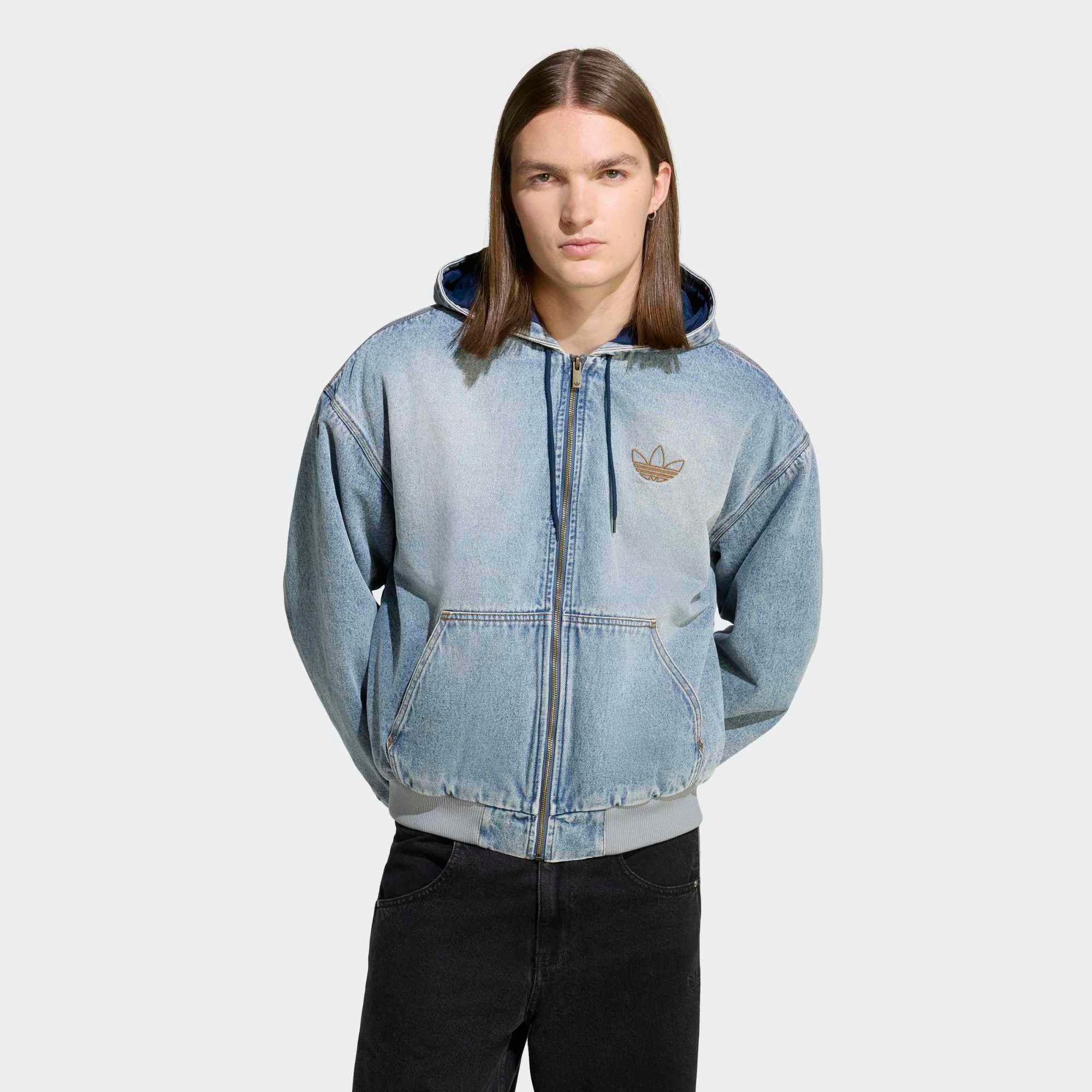 adidas Men's Denim Padded Jacket