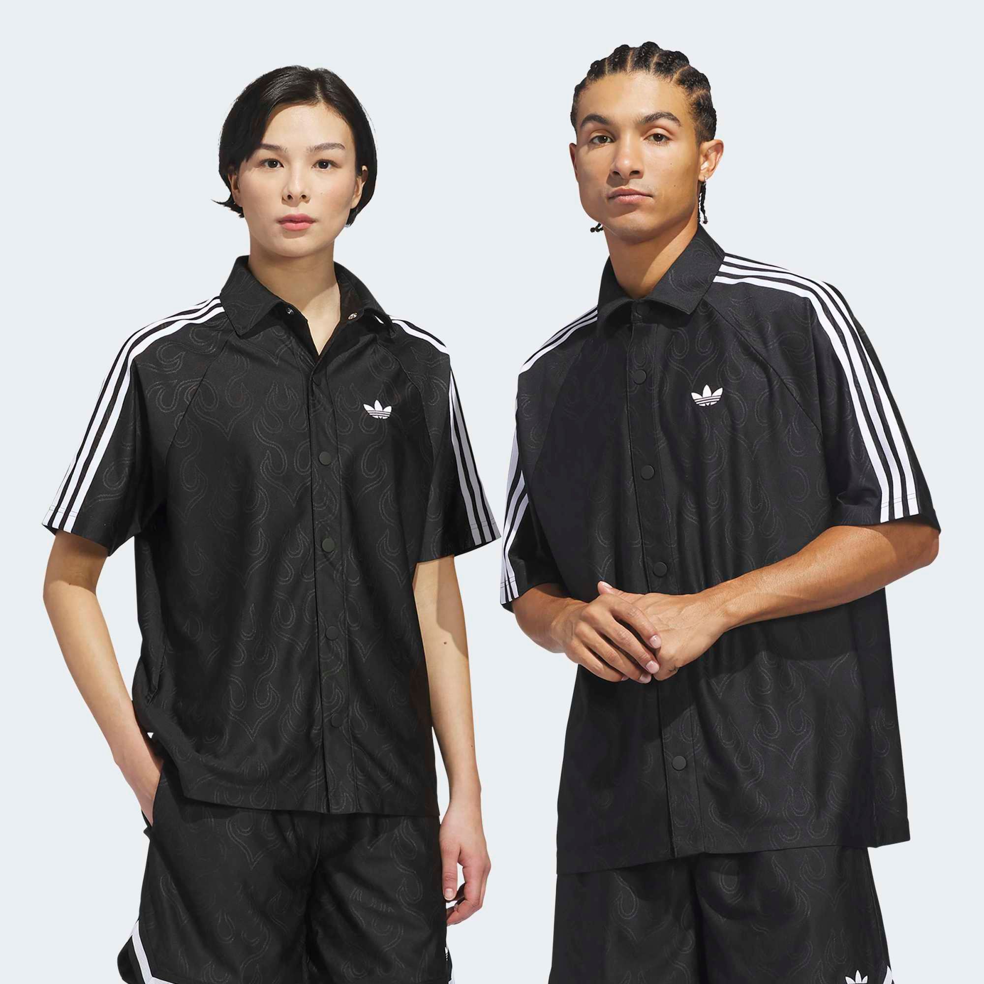 adidas Originals Men's Basketball Flame Shirt