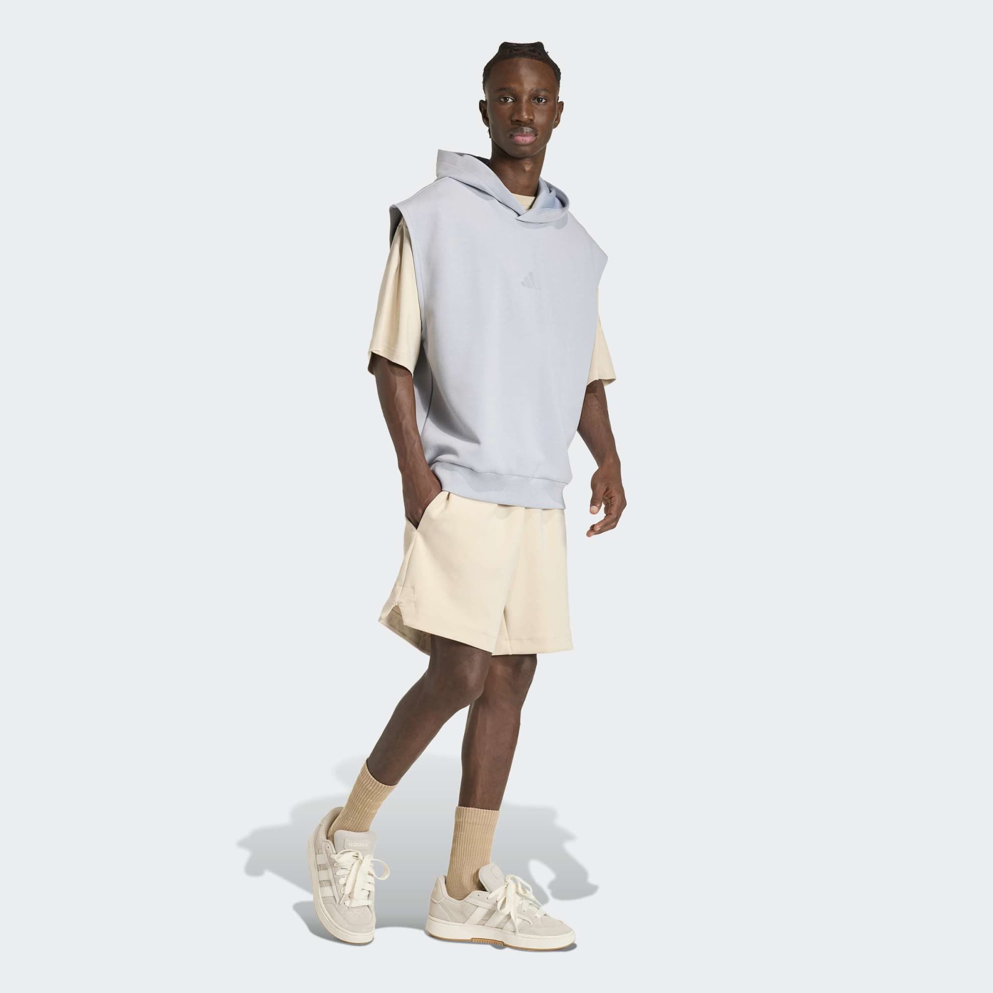 adidas Men's ALL SZN Soft Lux Hooded Vest