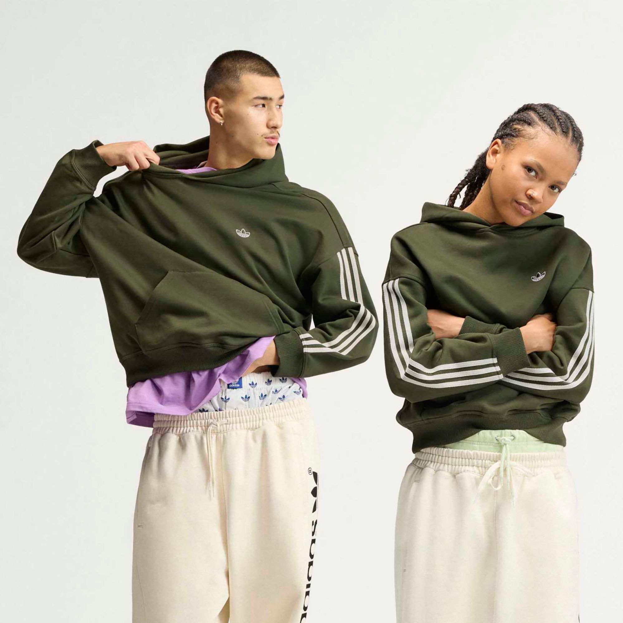 adidas Originals Men's adiSignature 3 Stripes Hoodie