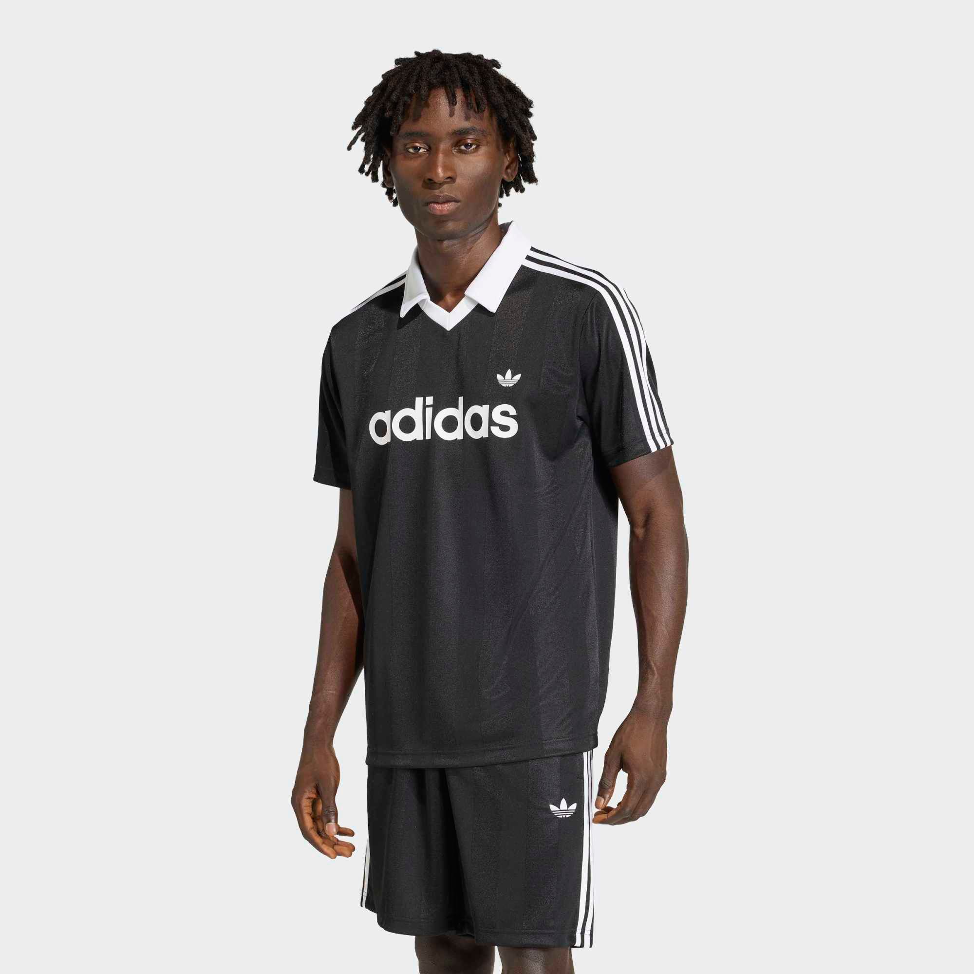 adidas Men's Archive Collar Engineered Jersey