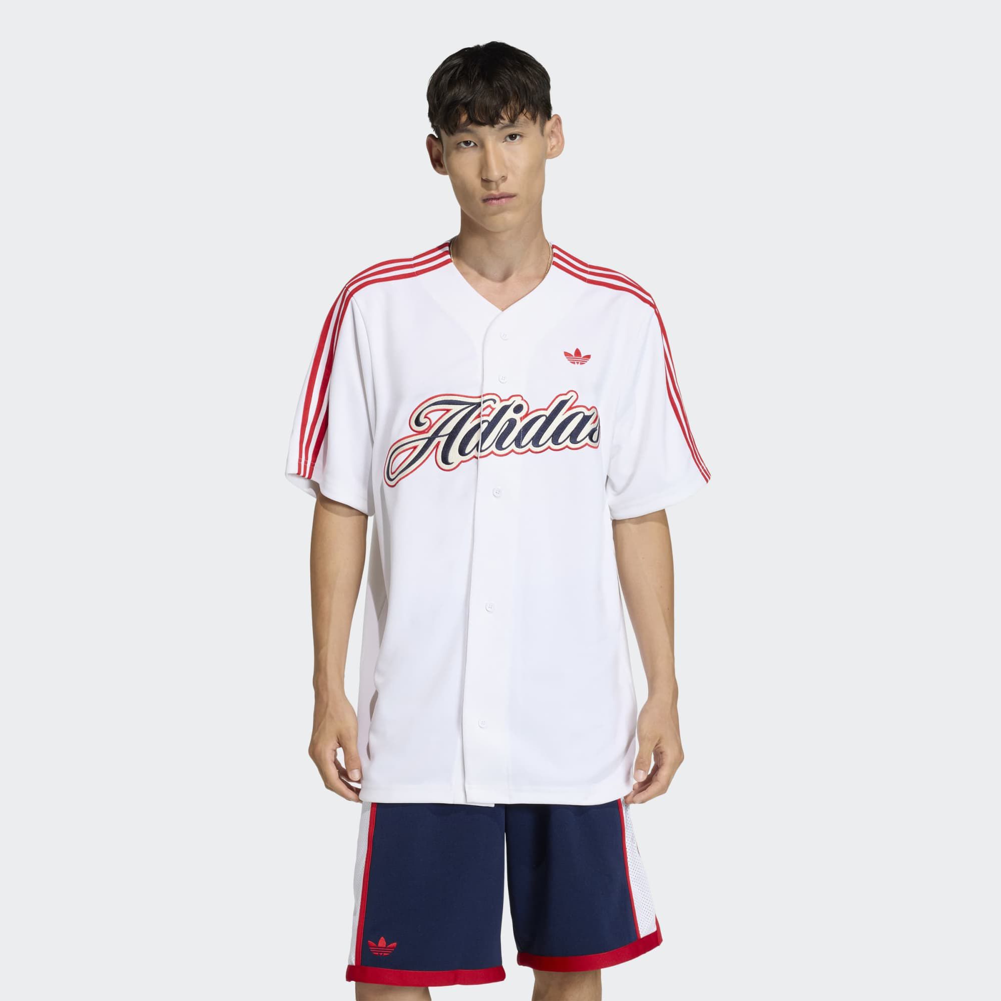 adidas Originals Men's Summer League Varsity Baseball Jersey