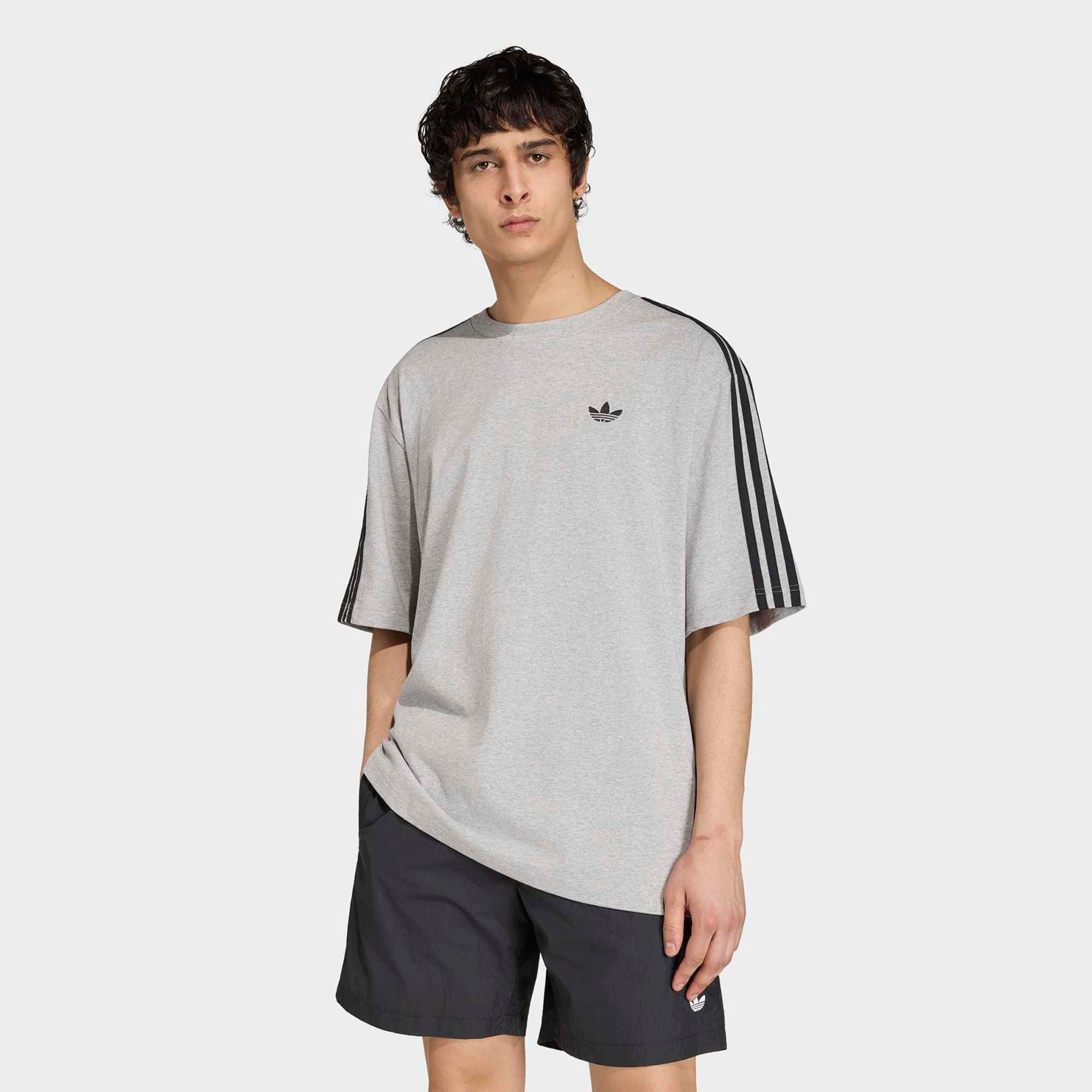adidas Originals Men's Adicolor 3-Stripes Oversized Tee