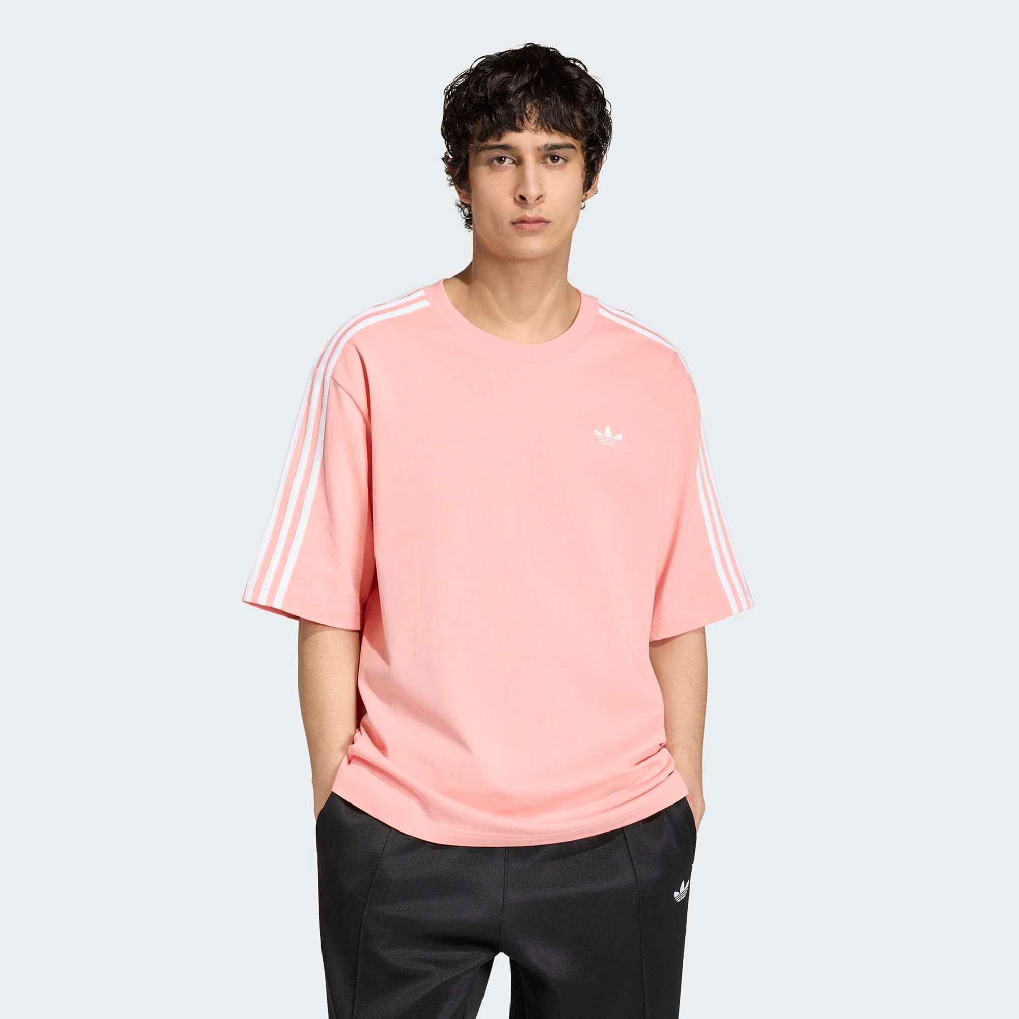 adidas Originals Men's Adicolor 3-Stripes Oversized Tee