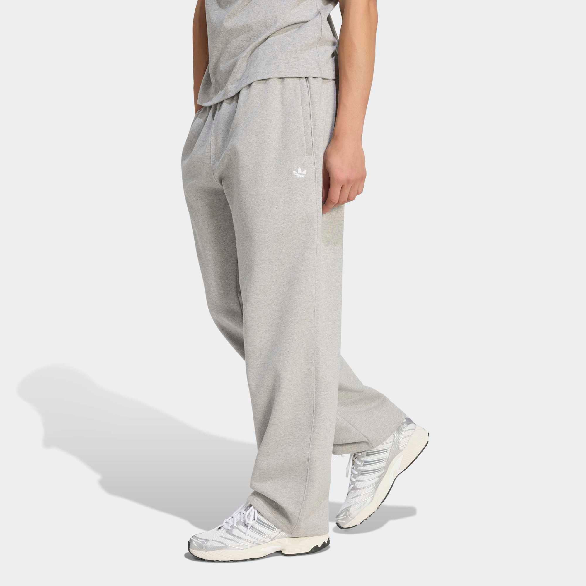 adidas Originals Men's Trefoil Essentials Open-Hem Pants