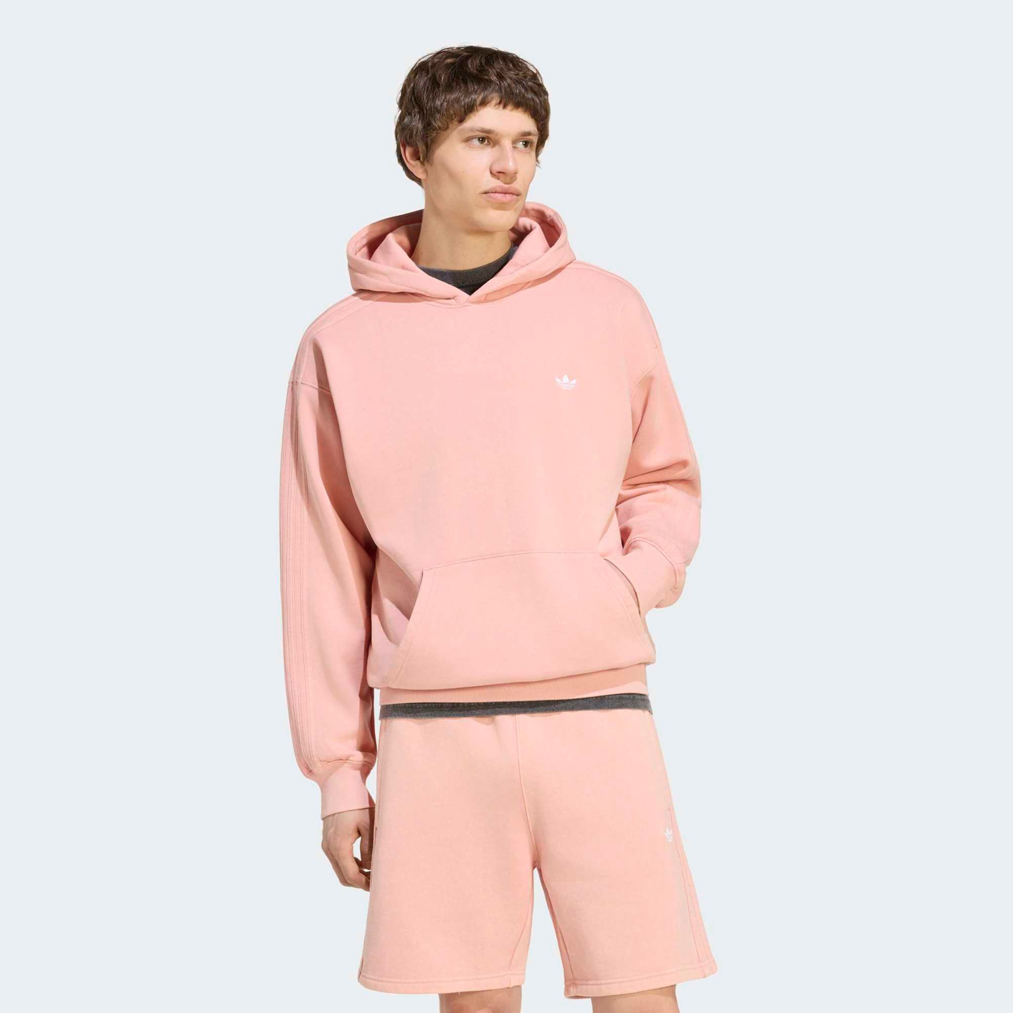 adidas Originals Men's Trefoil Essentials Washed Loose Hoodie