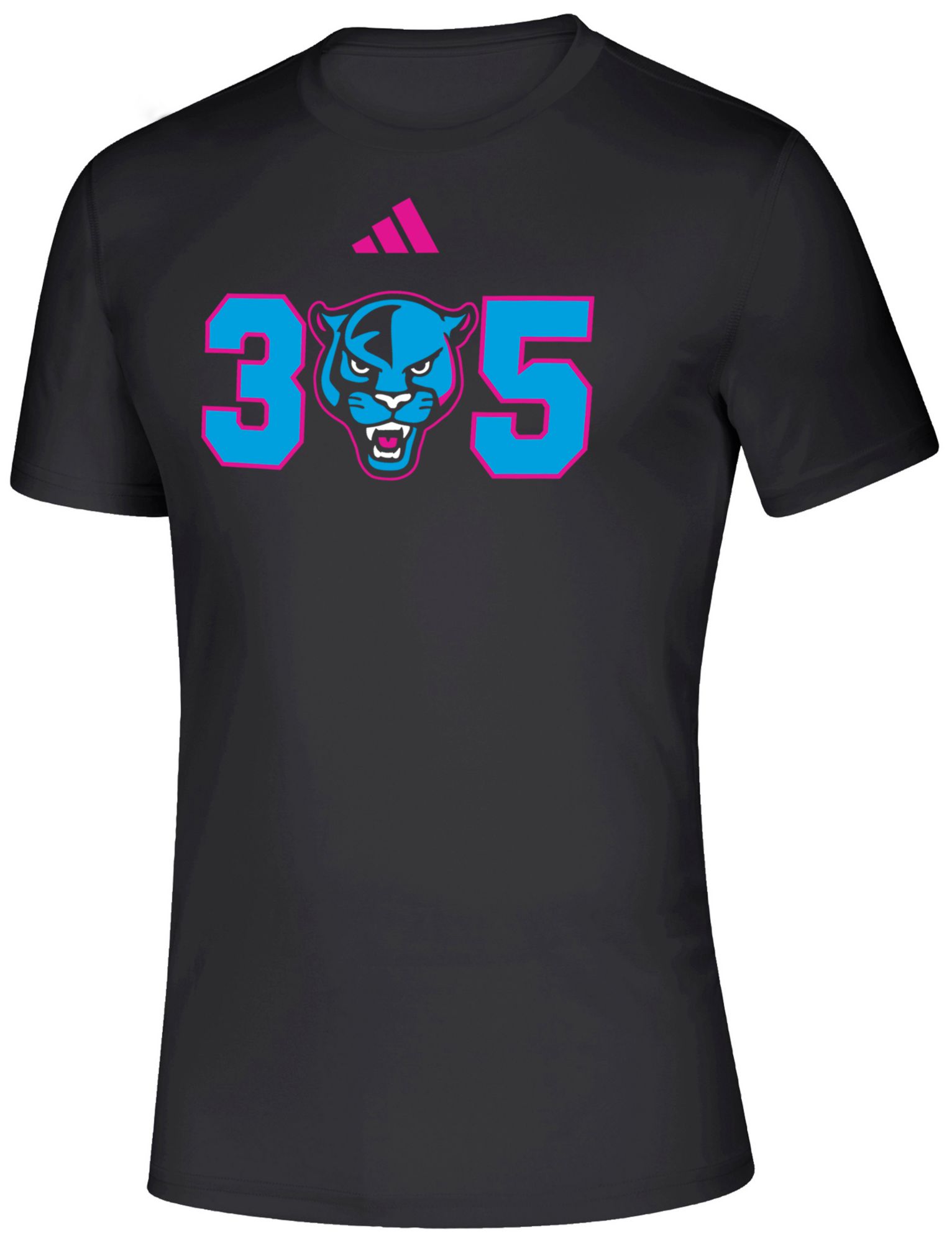 adidas Men's Florida International Panthers 305 Vice T-Shirt