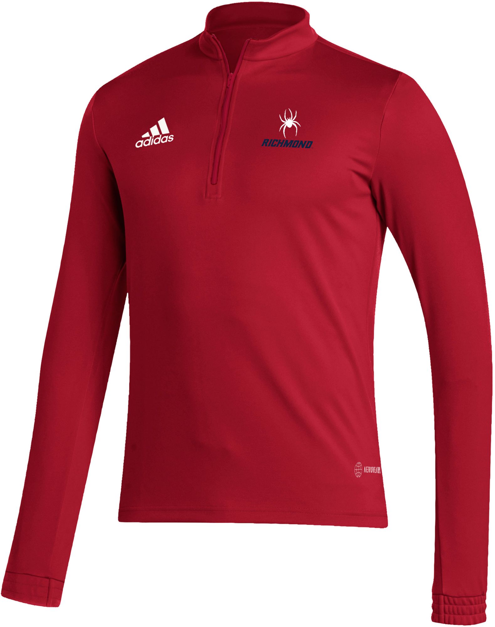 adidas Men's Richmond Spiders Red Entrada 1/4 Zip Pullover