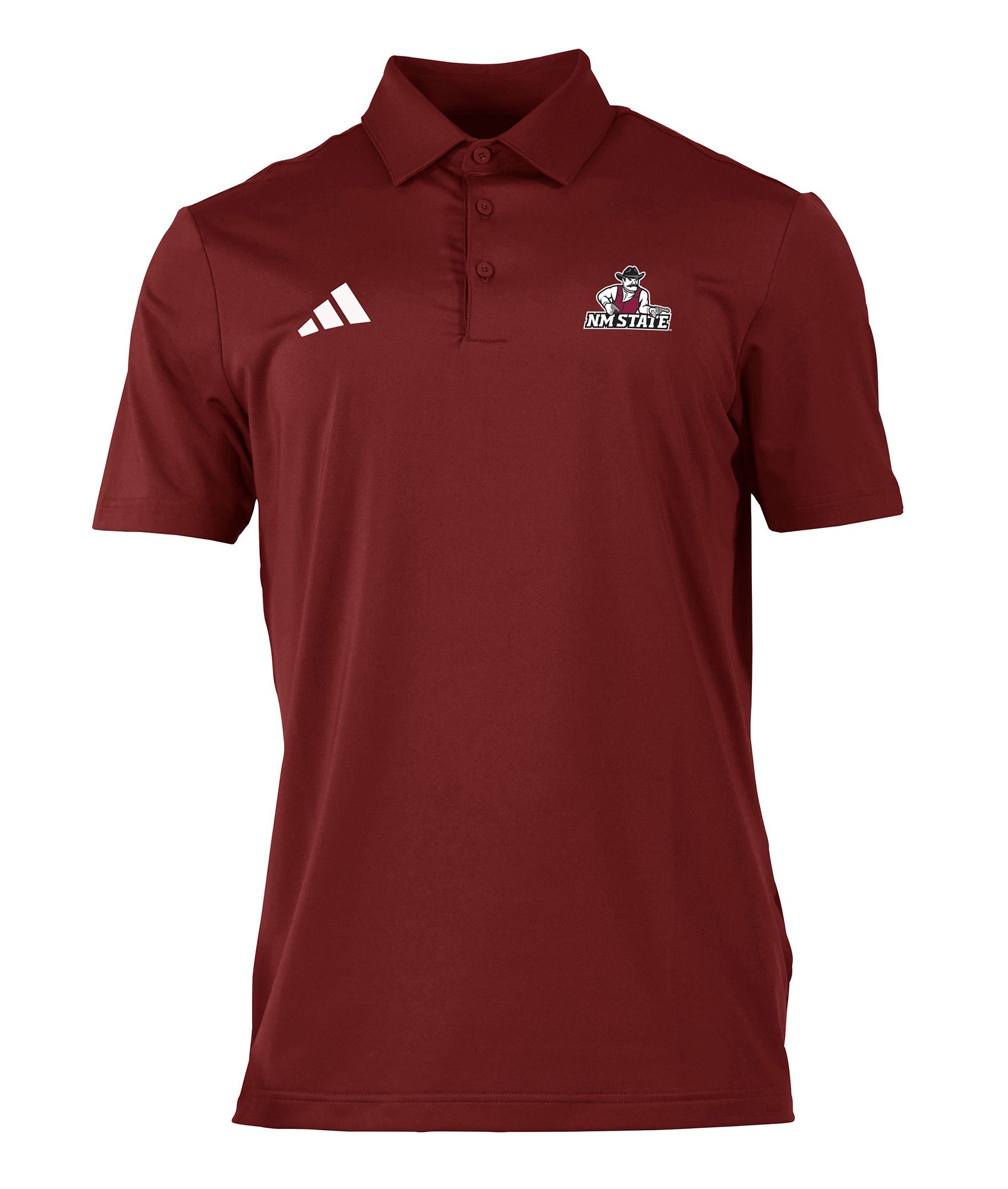 adidas Men's New Mexico State Aggies Crimson Ultimate 360 Polo