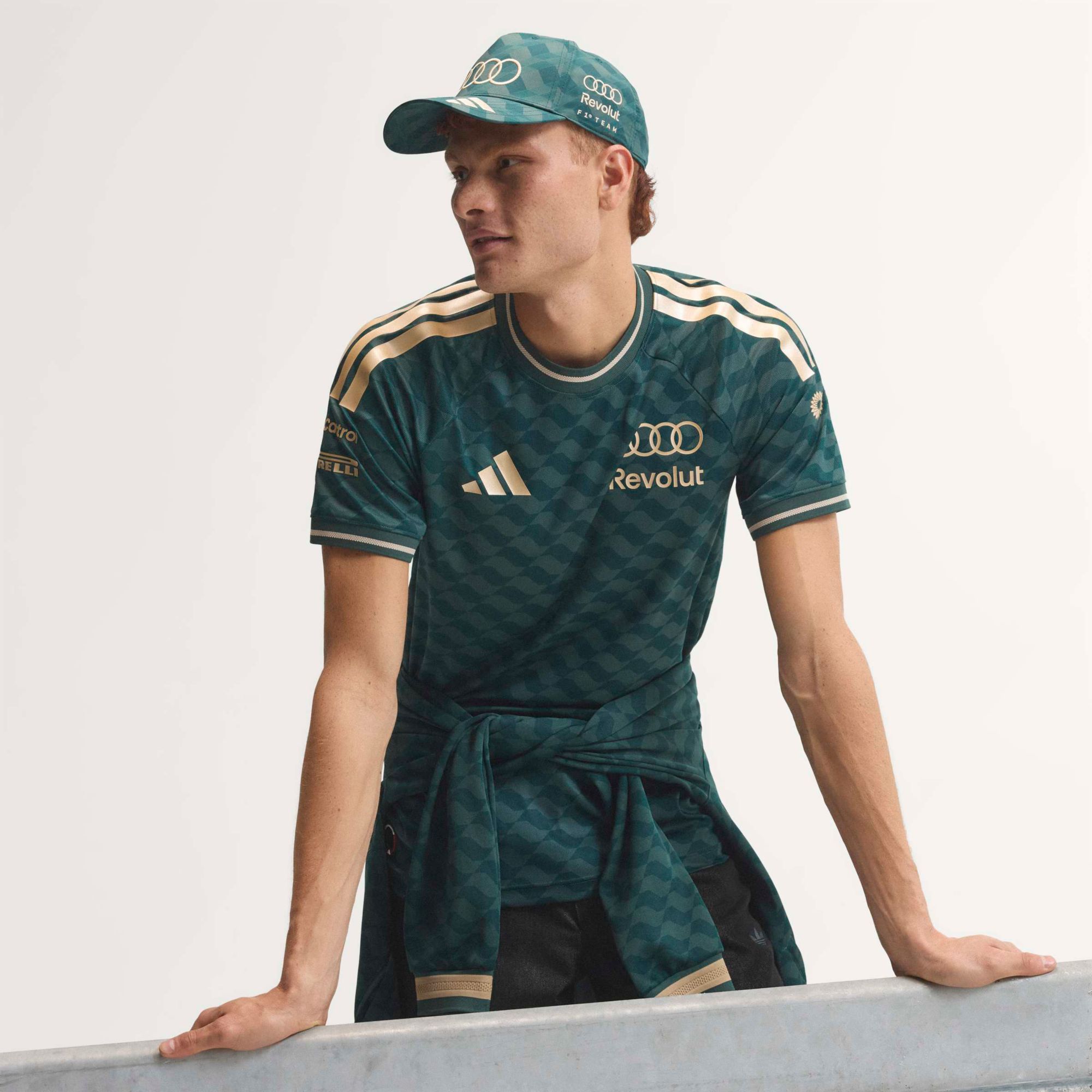 adidas Men's F1 Audi Brazil Driver Jersey
