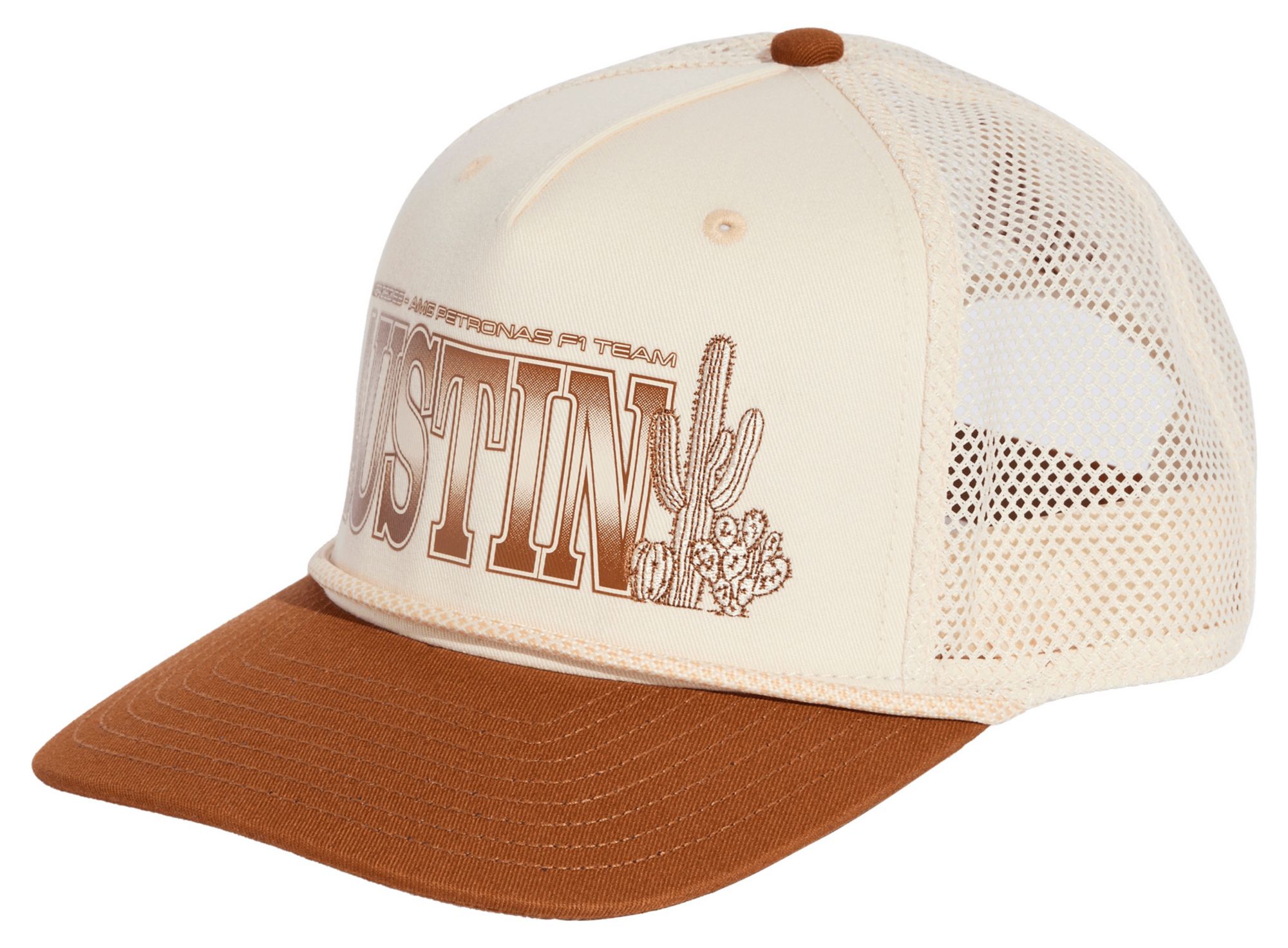 adidas Men's F1 Mercedes Austin Trucker Hat