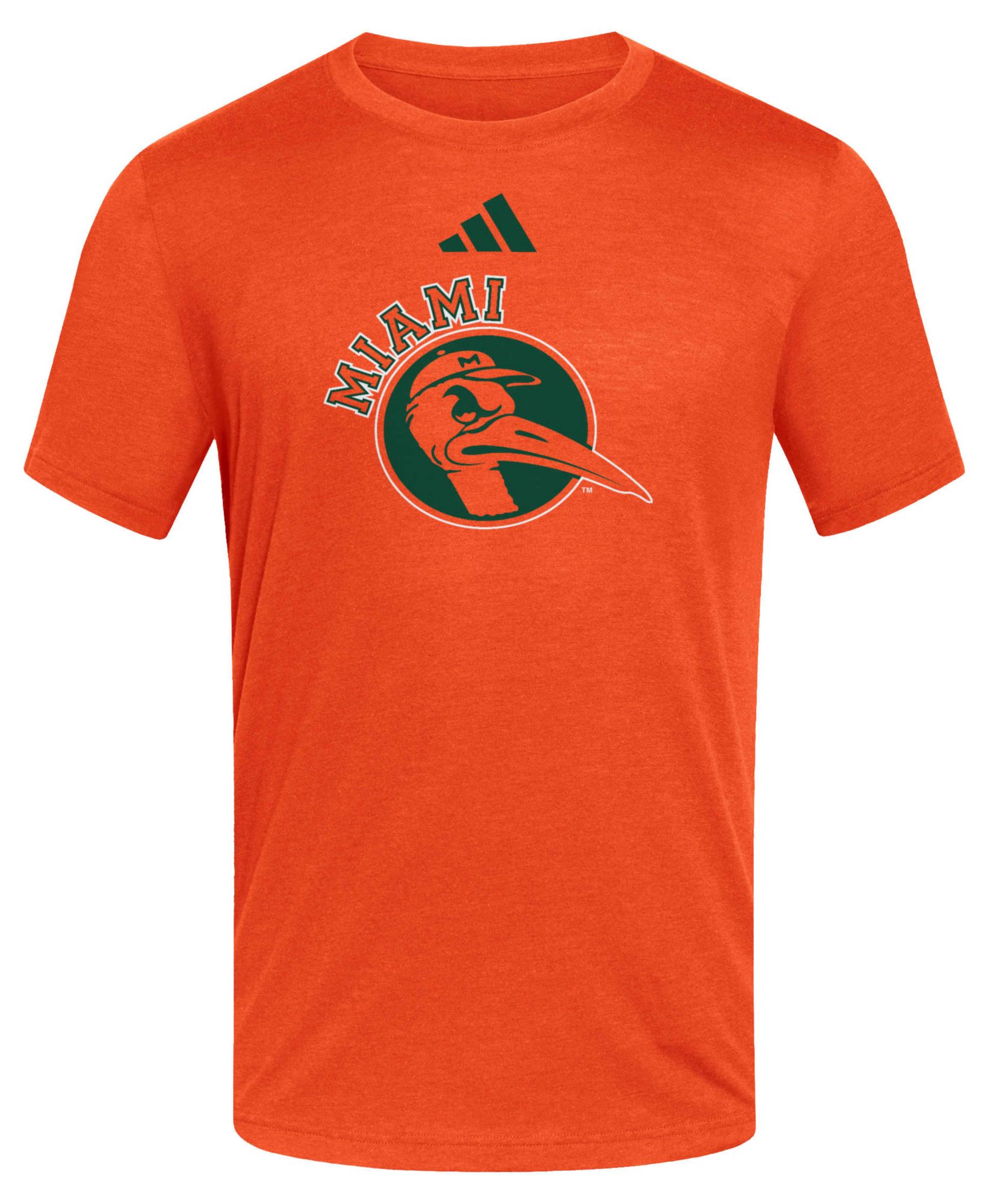 adidas Men's Miami Hurricanes Vault T-Shirt