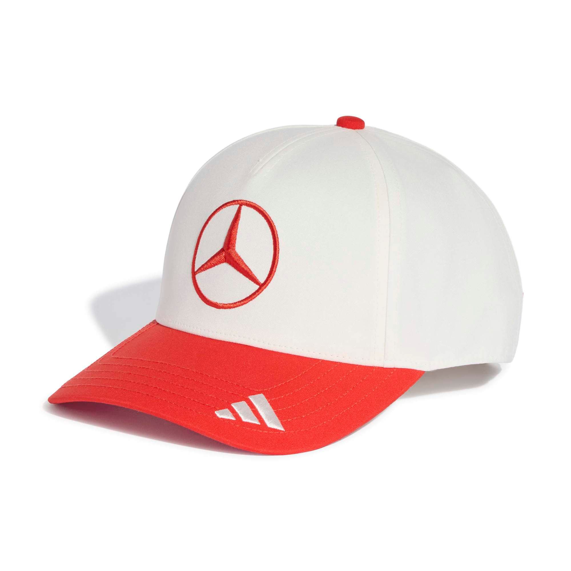 adidas Men's F1 Mercedes Red Adjustable Hat