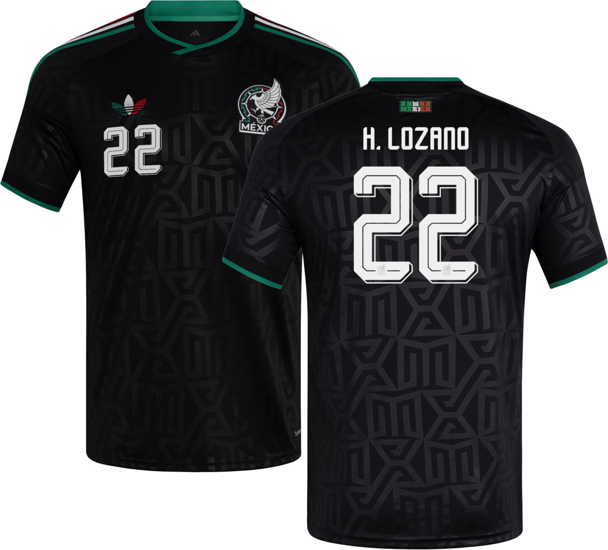 adidas Adult Mexico Hirving Lozano #22 2026 Third Replica Jersey