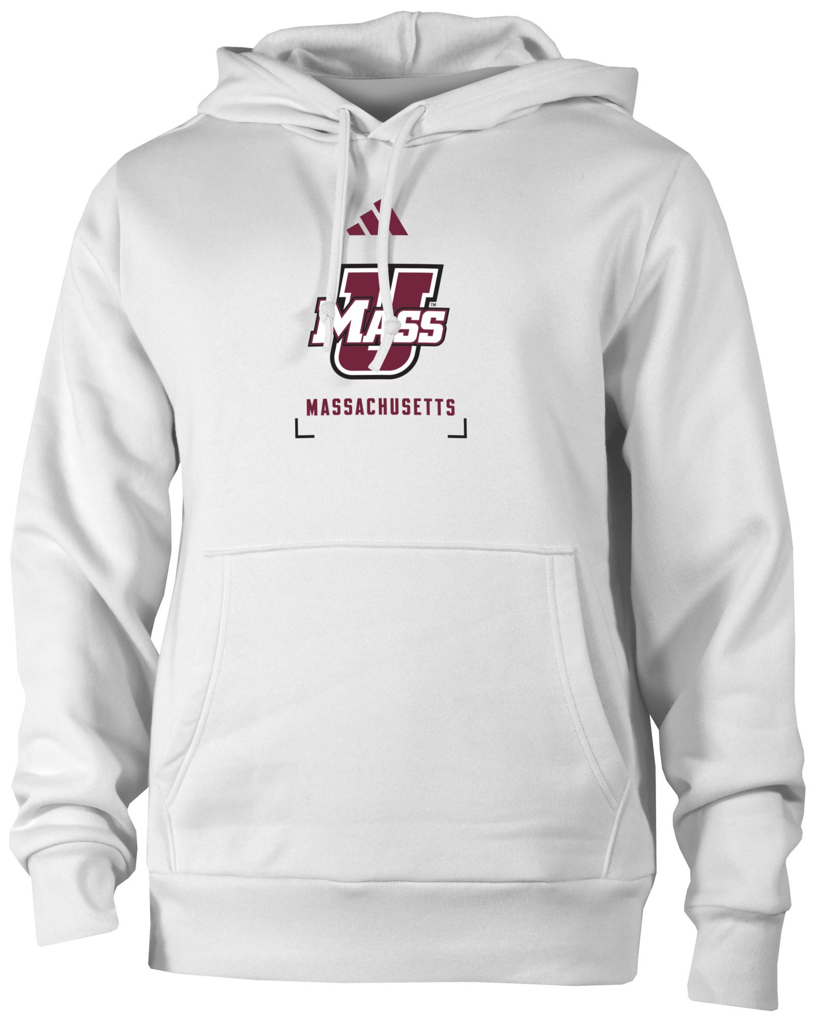 adidas Men's UMass Minutemen Lockup Hoodie