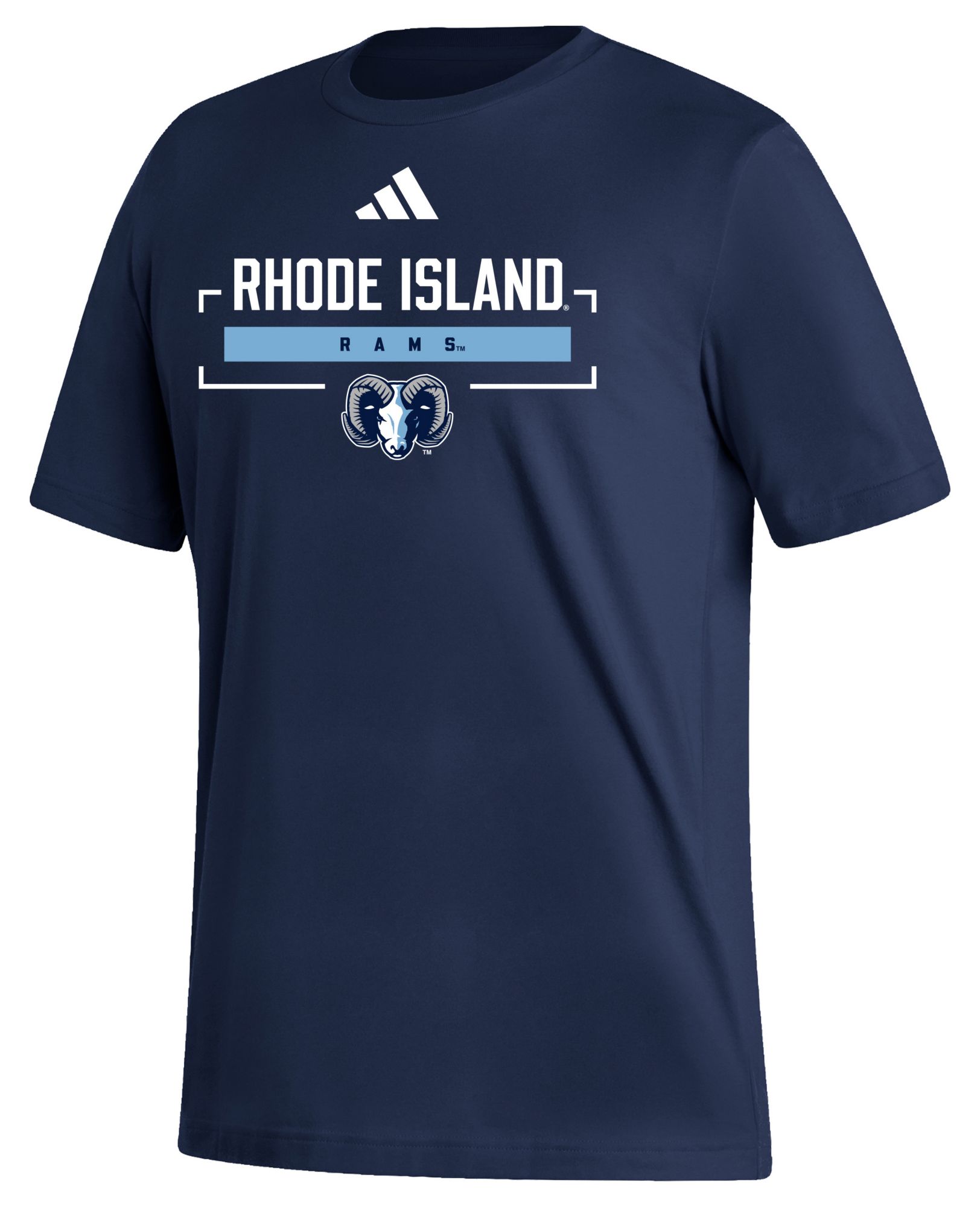 adidas Men's Rhode Island Rams Navy Fresh Icon T-Shirt