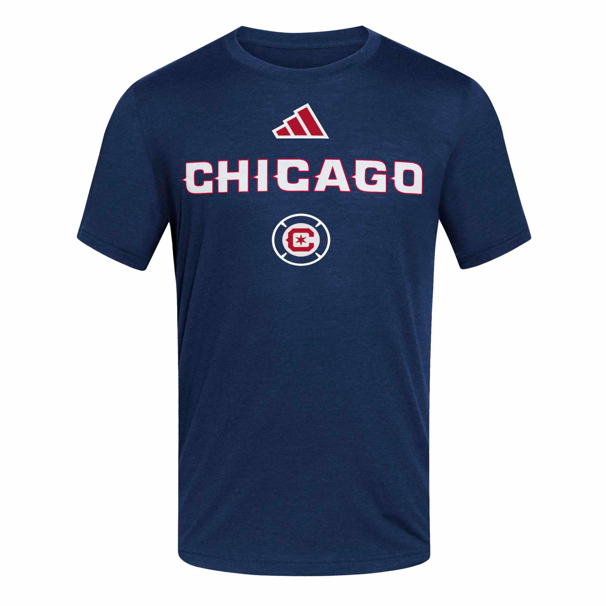 adidas Adult Chicago Fire 2026 Third Jersey Hook Navy T-Shirt
