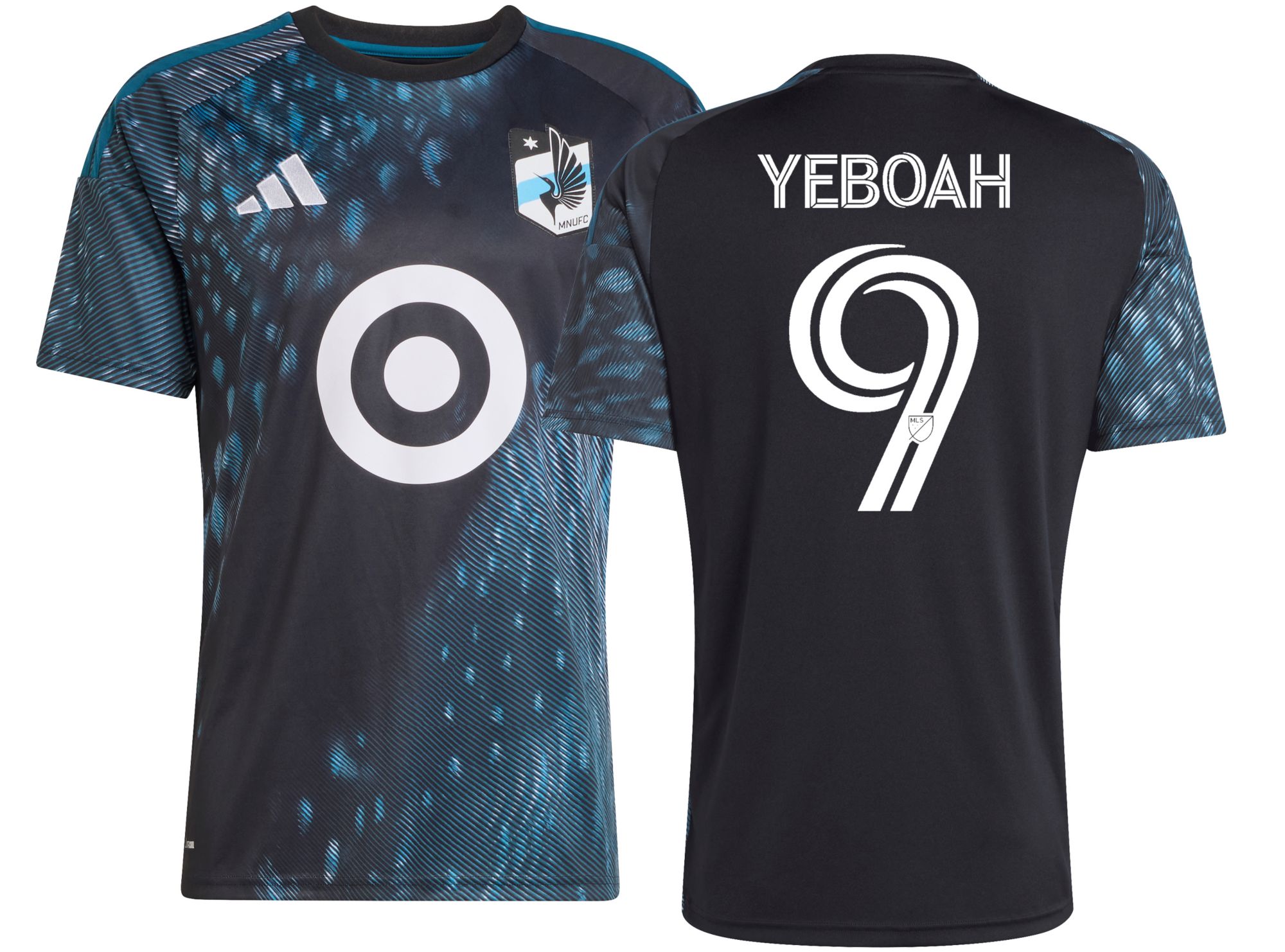 adidas Adult Minnesota United FC Kelvin Yeboah #9 2026 Primary Replica 'Decade' Jersey