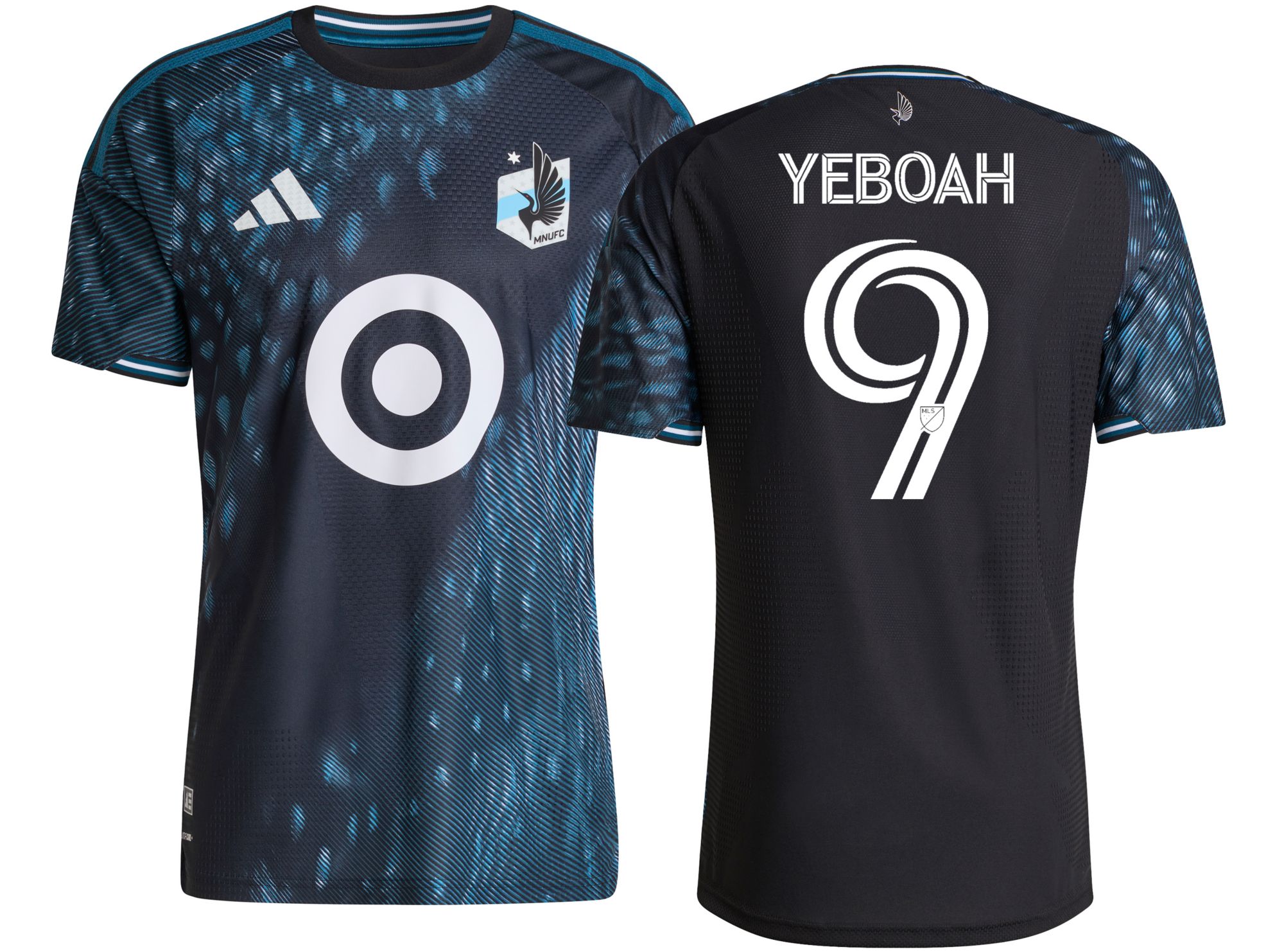 adidas Adult Minnesota United FC Kelvin Yeboah #9 2026 Primary Authentic 'Decade' Jersey