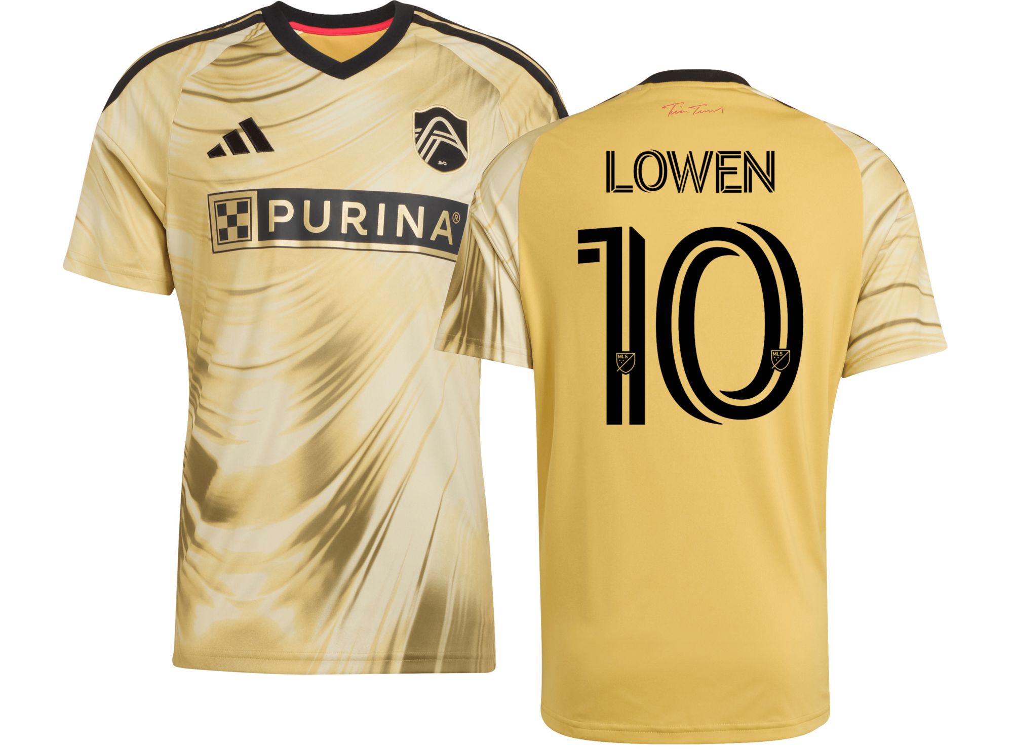 adidas Adult St. Louis City SC Eduard Lowen #10 2026 Secondary Replica 'The Tina Turner Kit' Jersey
