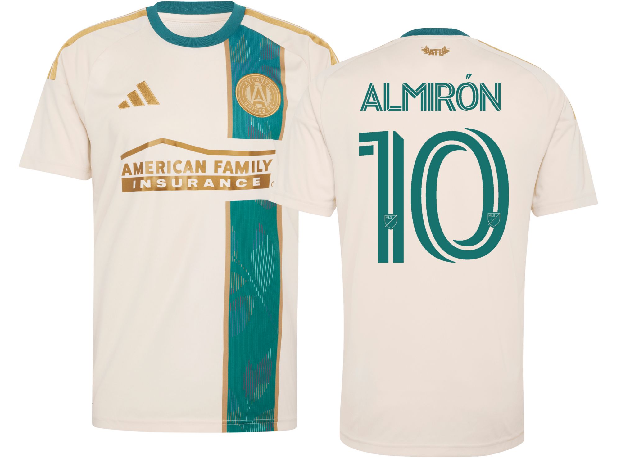 adidas Adult Atlanta United Miguel Almirón #10 2026 Secondary Replica 'Spirit of '96' Jersey